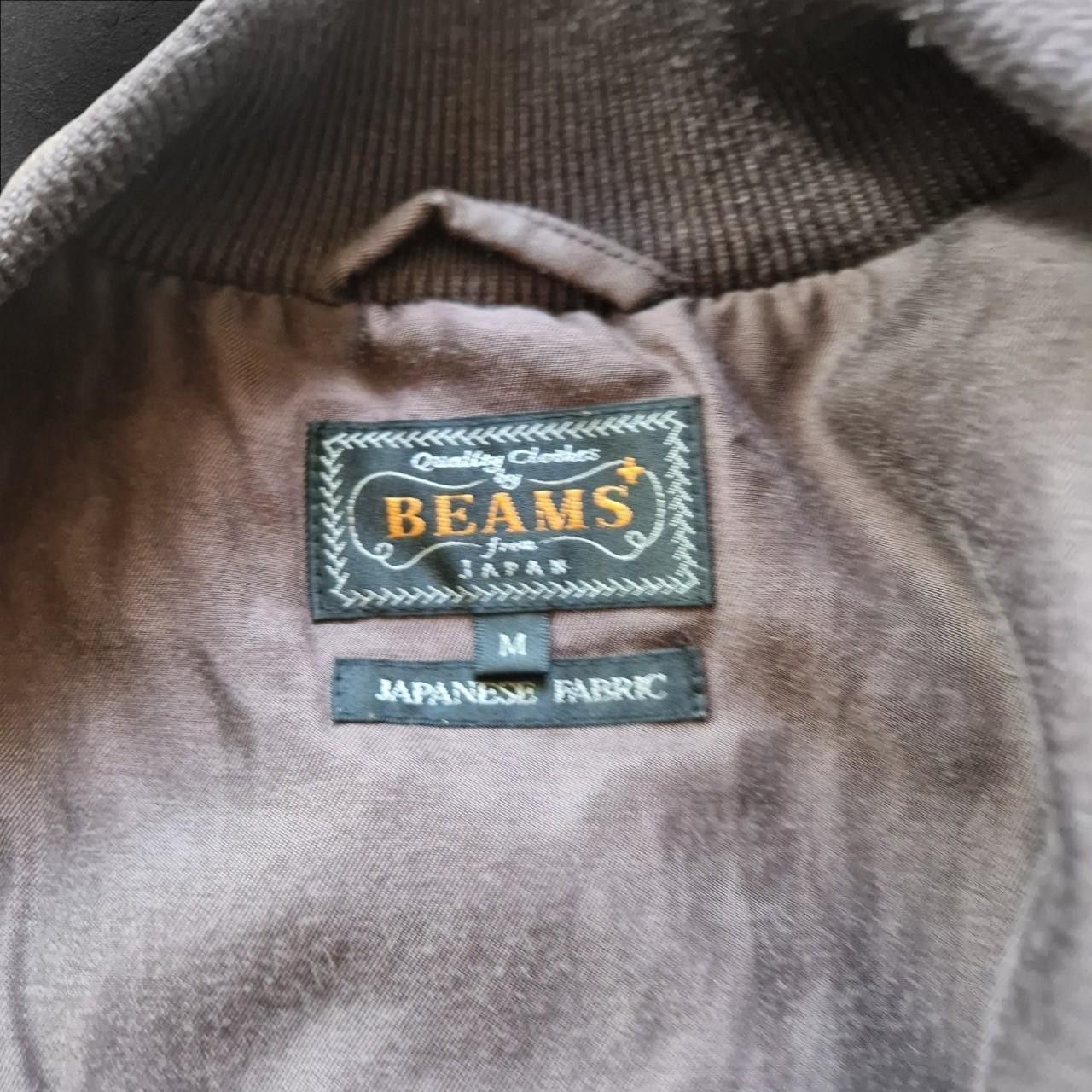 Beams Plus Mens beams+ brown and golden yellow varsity jacket Size US M / EU 48-50 / 2 - 6 Thumbnail