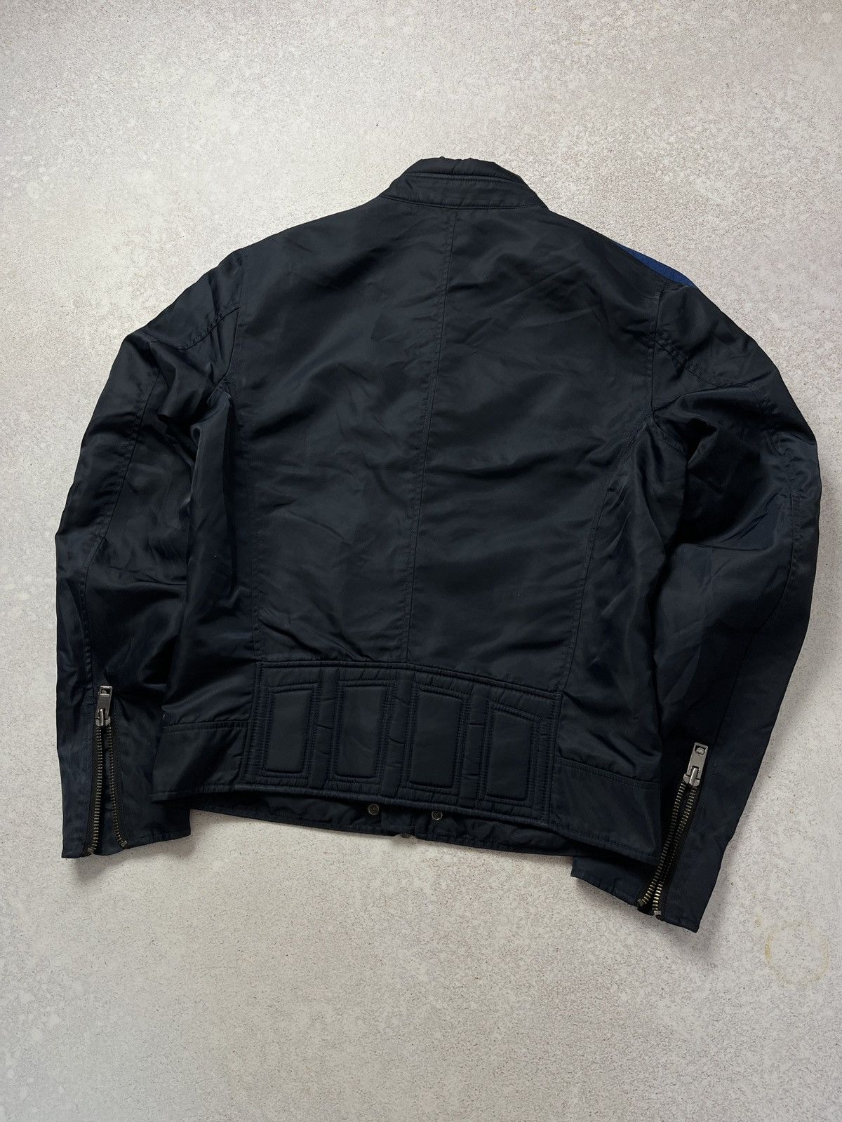 Diesel Diesel Jacket Men's Bomber Stripes Moto Zipper Y2K Drip Size US M / EU 48-50 / 2 - 4 Thumbnail