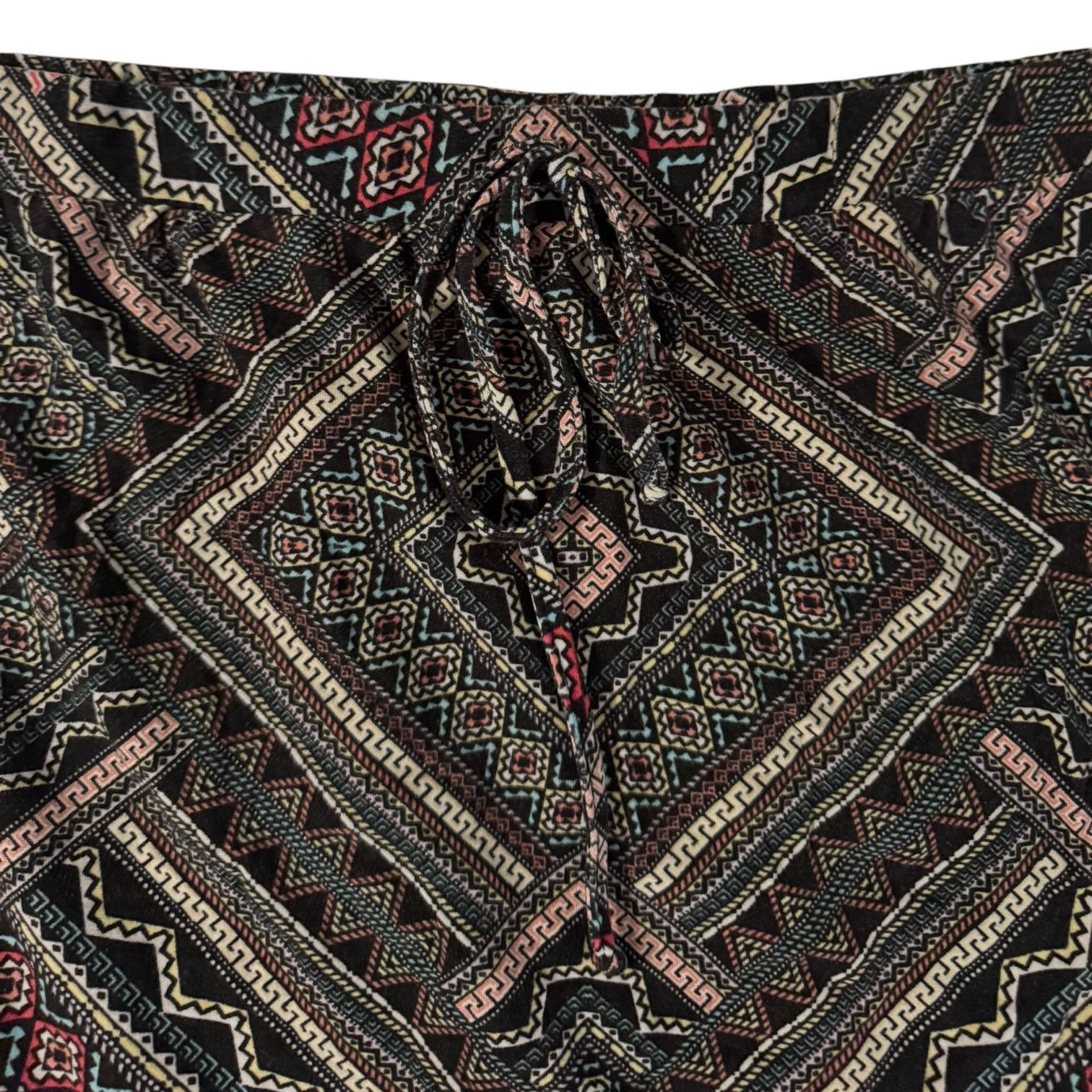 Other Bobbie Brooks Women’s Geometric Patterned High Slit Skirt XL Size 34" / US 12 / IT 48 - 4 Thumbnail