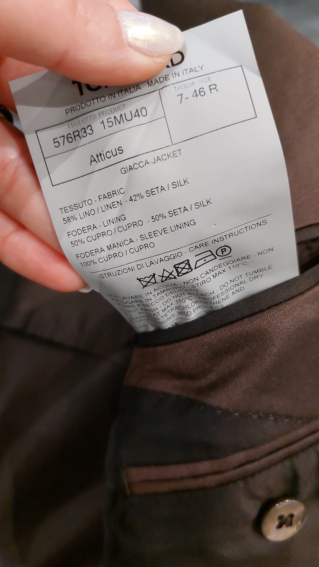 Tom Ford o1loc1c0724 Jacket in Brown Size US S / EU 44-46 / 1 - 4 Thumbnail