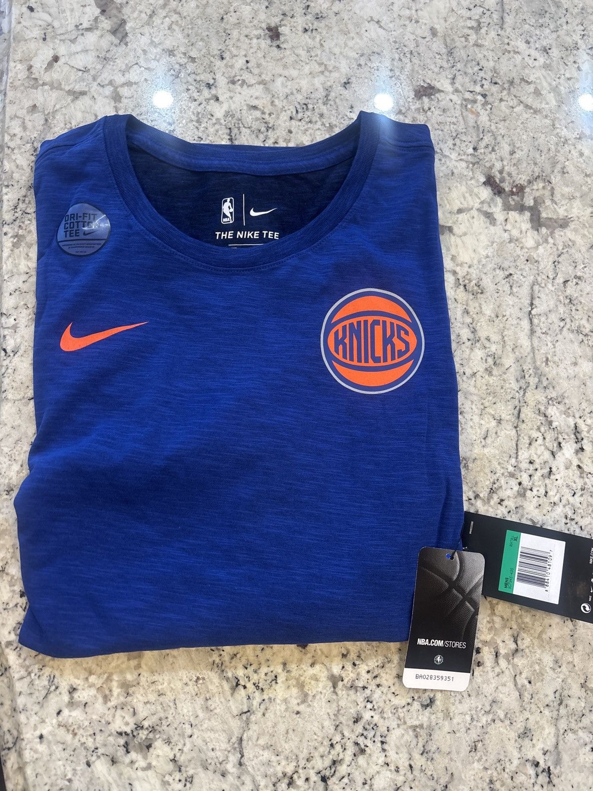 NBA The Nike Tee for NBA NY Knicks size XL Size US XL / EU 56 / 4 - 8 Thumbnail