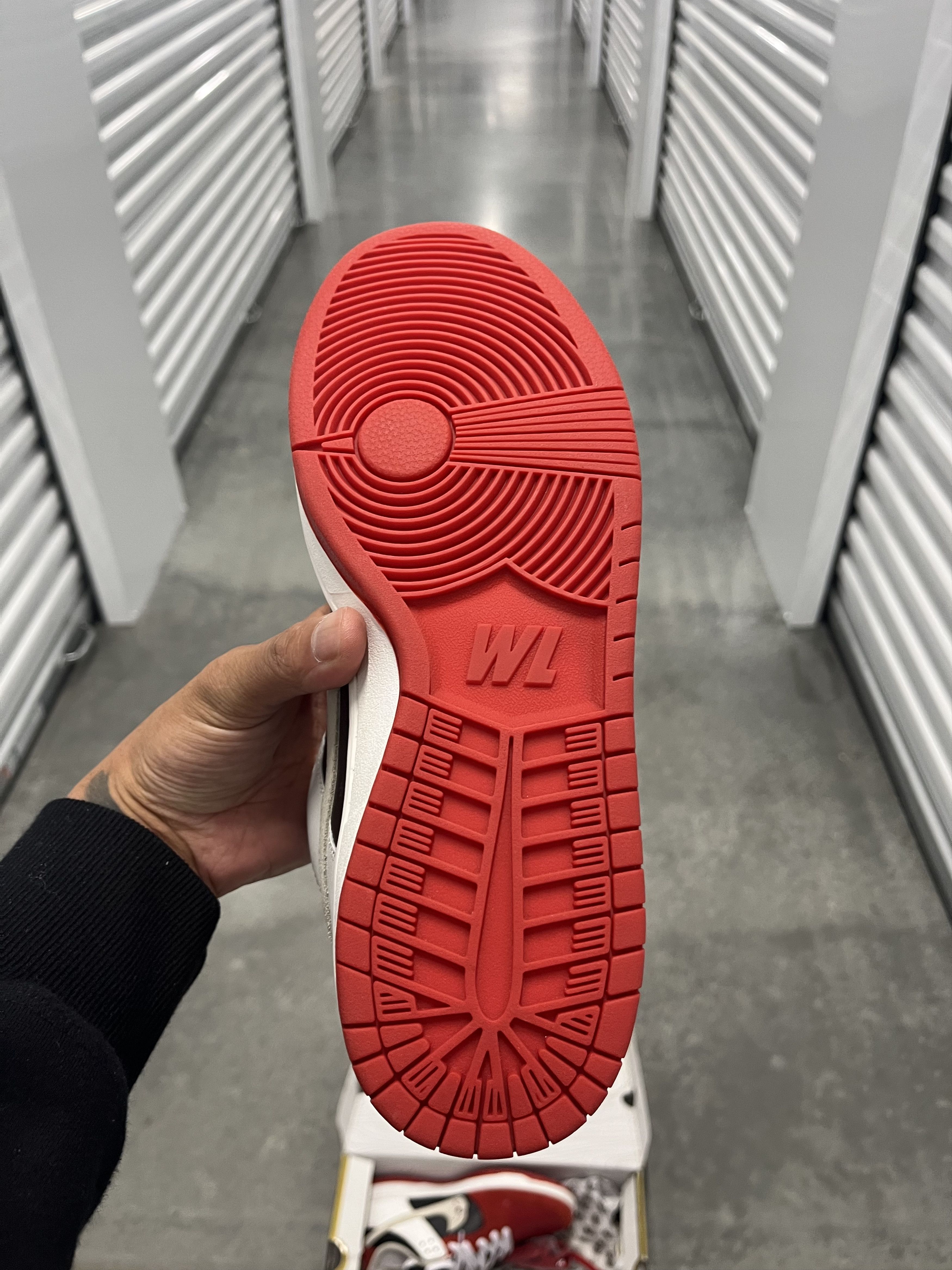 Warren Lotas Warren Lotas Jason SB Dunk Low Red 8.5 Size US 8.5 / EU 41-42 - 4 Thumbnail