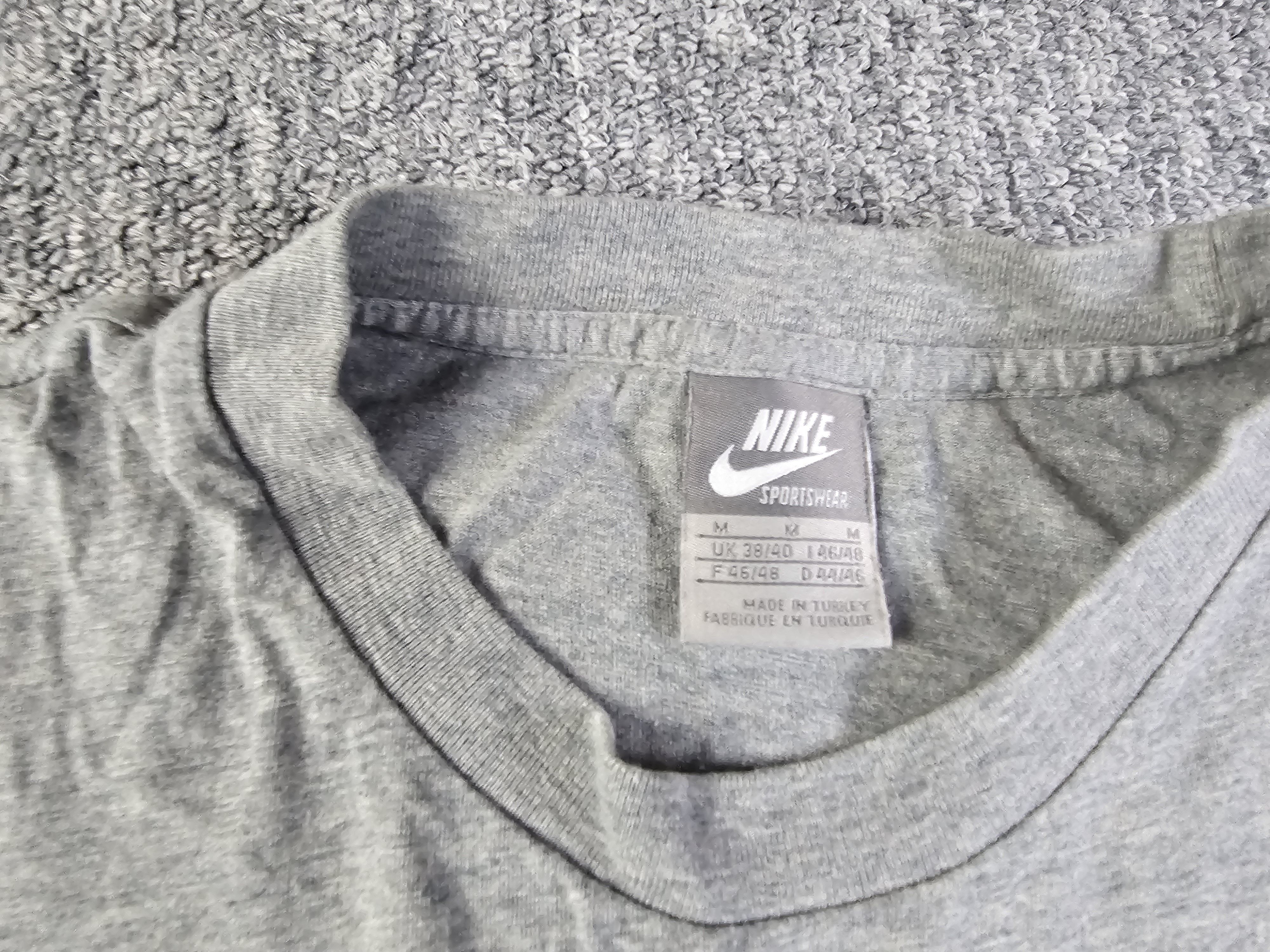 Nike Nike Juventus 2009/10 Serie A Graphic Logo Tee Gray Men M Size US M / EU 48-50 / 2 - 7 Thumbnail