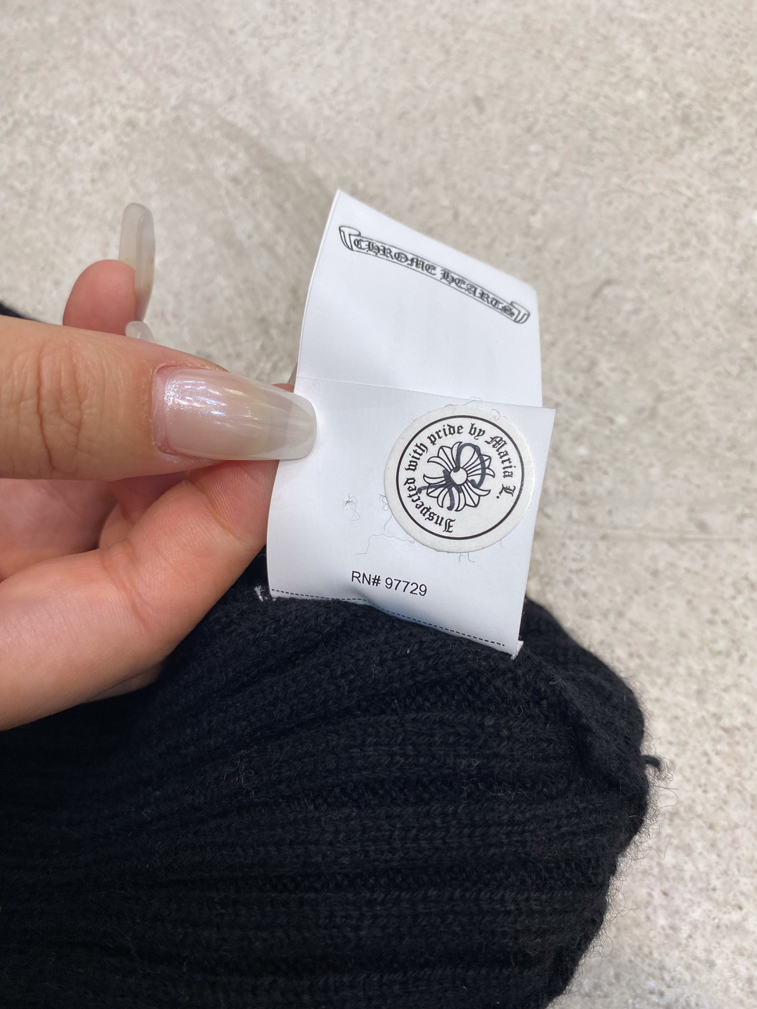 Chrome Hearts CHROME HEARTS Plus Patch Beanie Size ONE SIZE - 3 Thumbnail