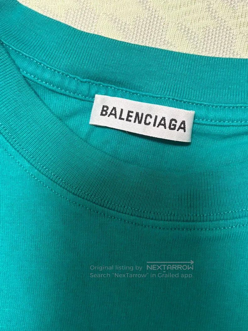 Balenciaga Balenciaga Lake Green Short-sleeve, Size L Size US L / EU 52-54 / 3 - 2 Thumbnail