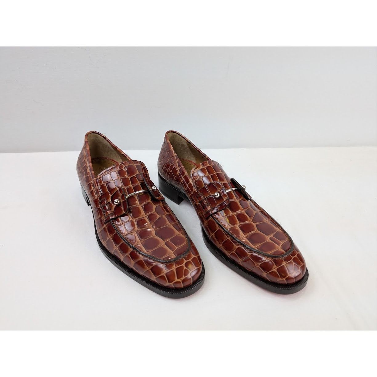 Christian Louboutin o1rshd1 Chambelimoc Flat Shoes in Brown Size US 9.5 / EU 42-43 - 5 Thumbnail