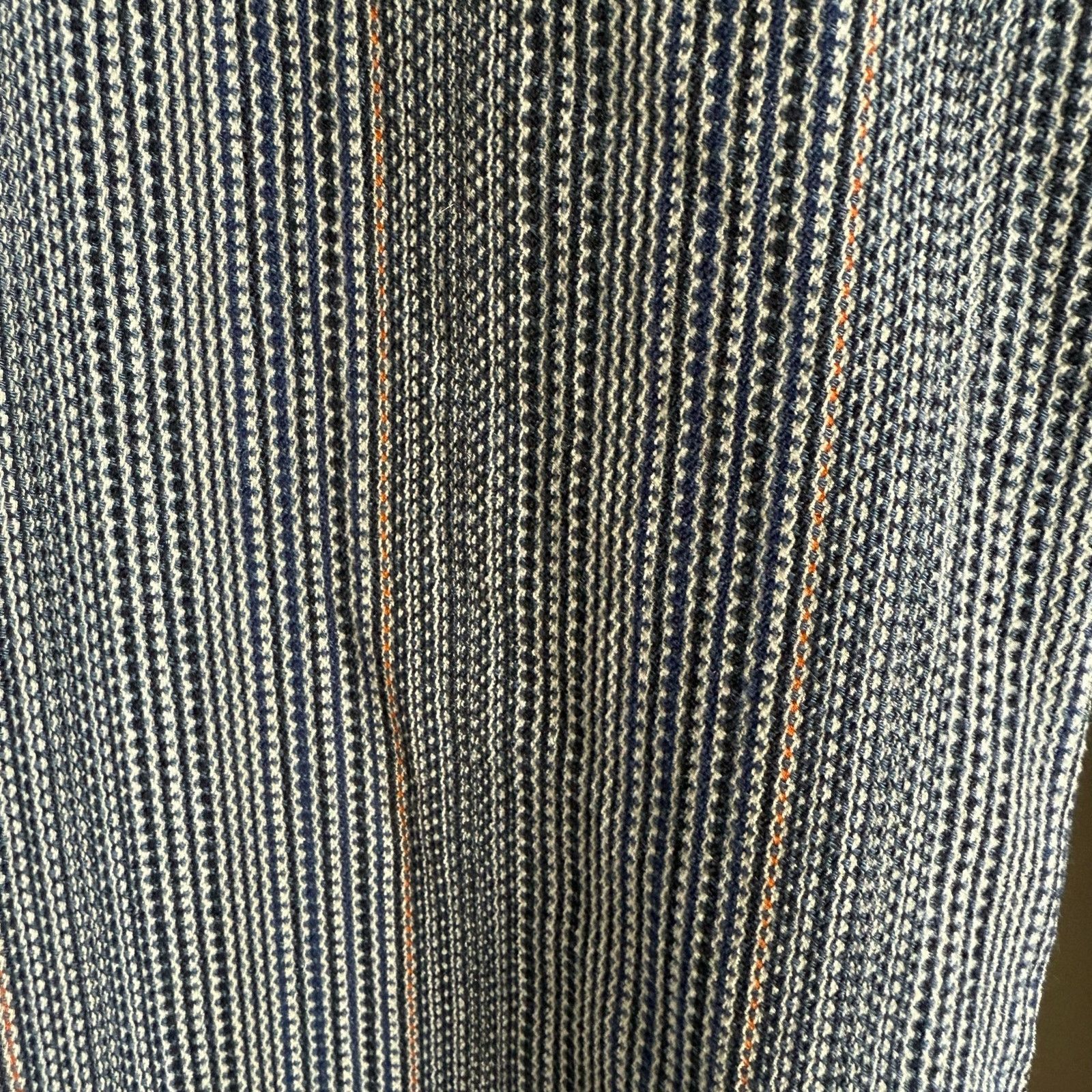 Theory Theory Womens Pants Sz 2 Flared Blue Striped Wool Blend Size 26" / US 2 / IT 38 - 4 Thumbnail