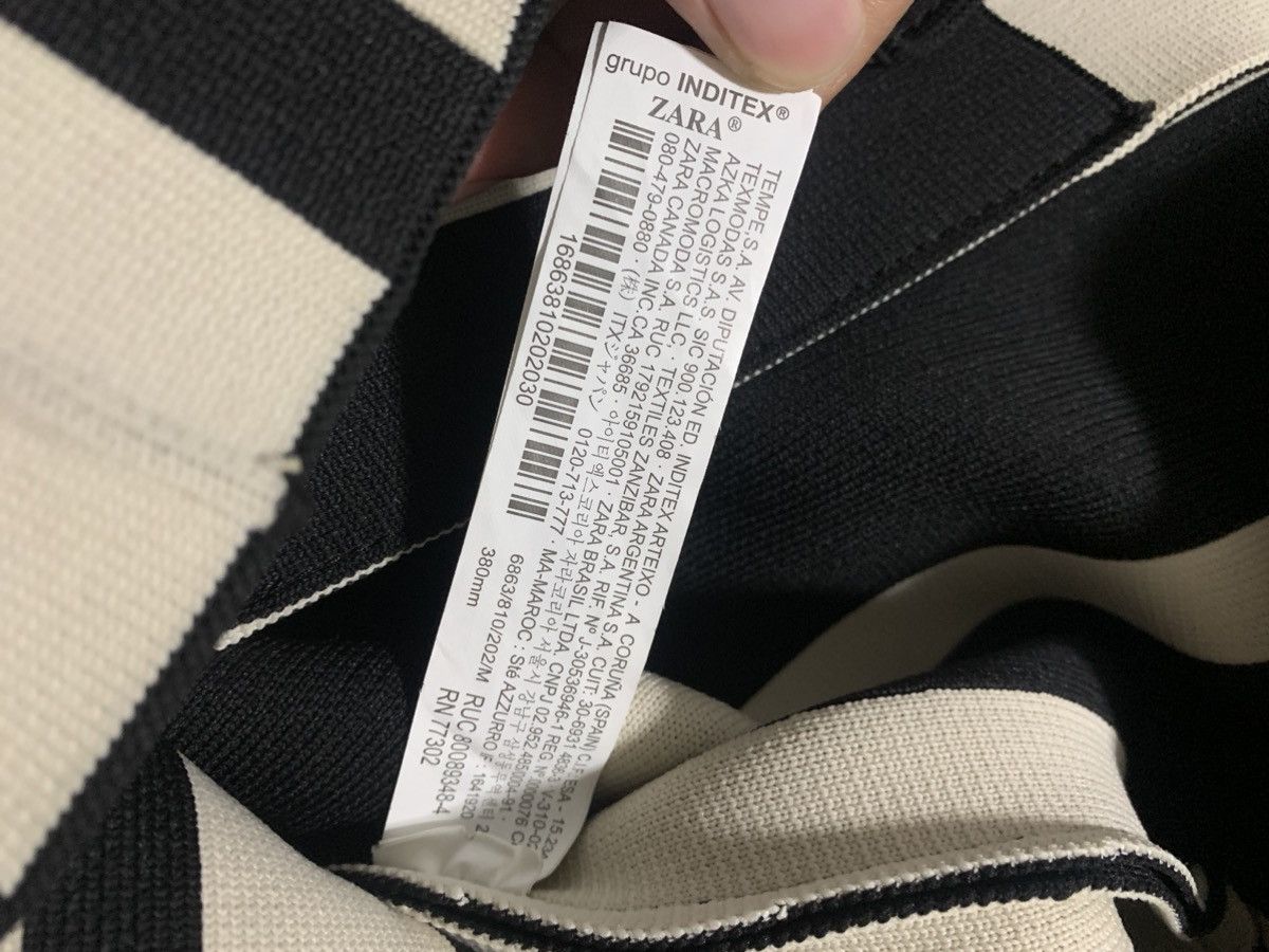 Zara ZARA Stripes Shoulder Bag Size ONE SIZE - 7 Thumbnail