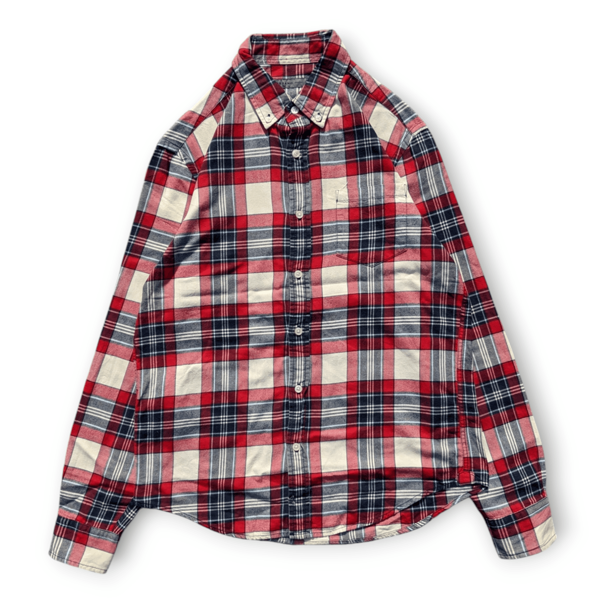 Flannel × Giordano Giordano Plaid Shirt Size US L / EU 52-54 / 3 - 1 Thumbnail