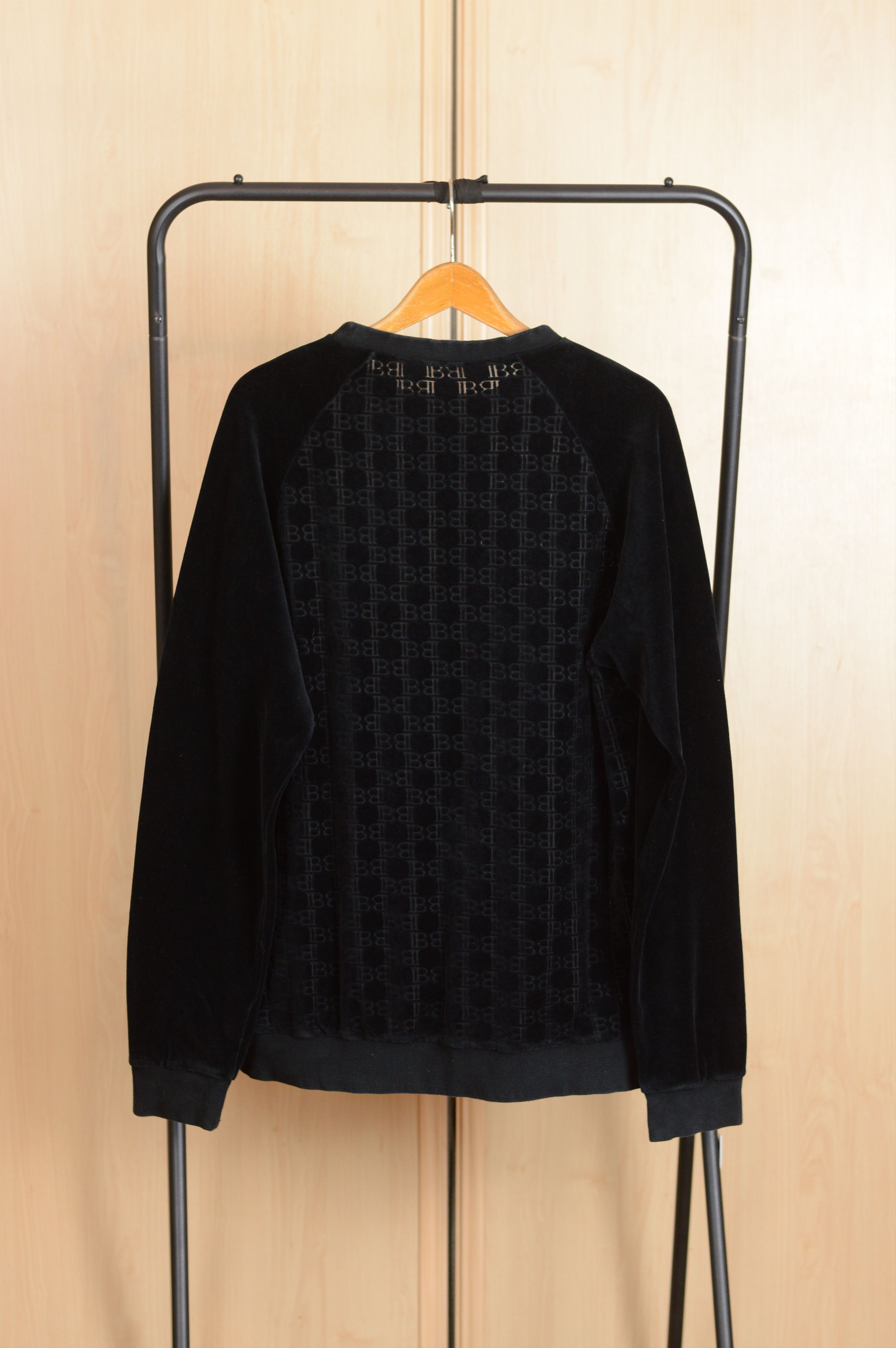 Balmain Balmain Monogram Black Sweatshirt Size US M / EU 48-50 / 2 - 5 Thumbnail
