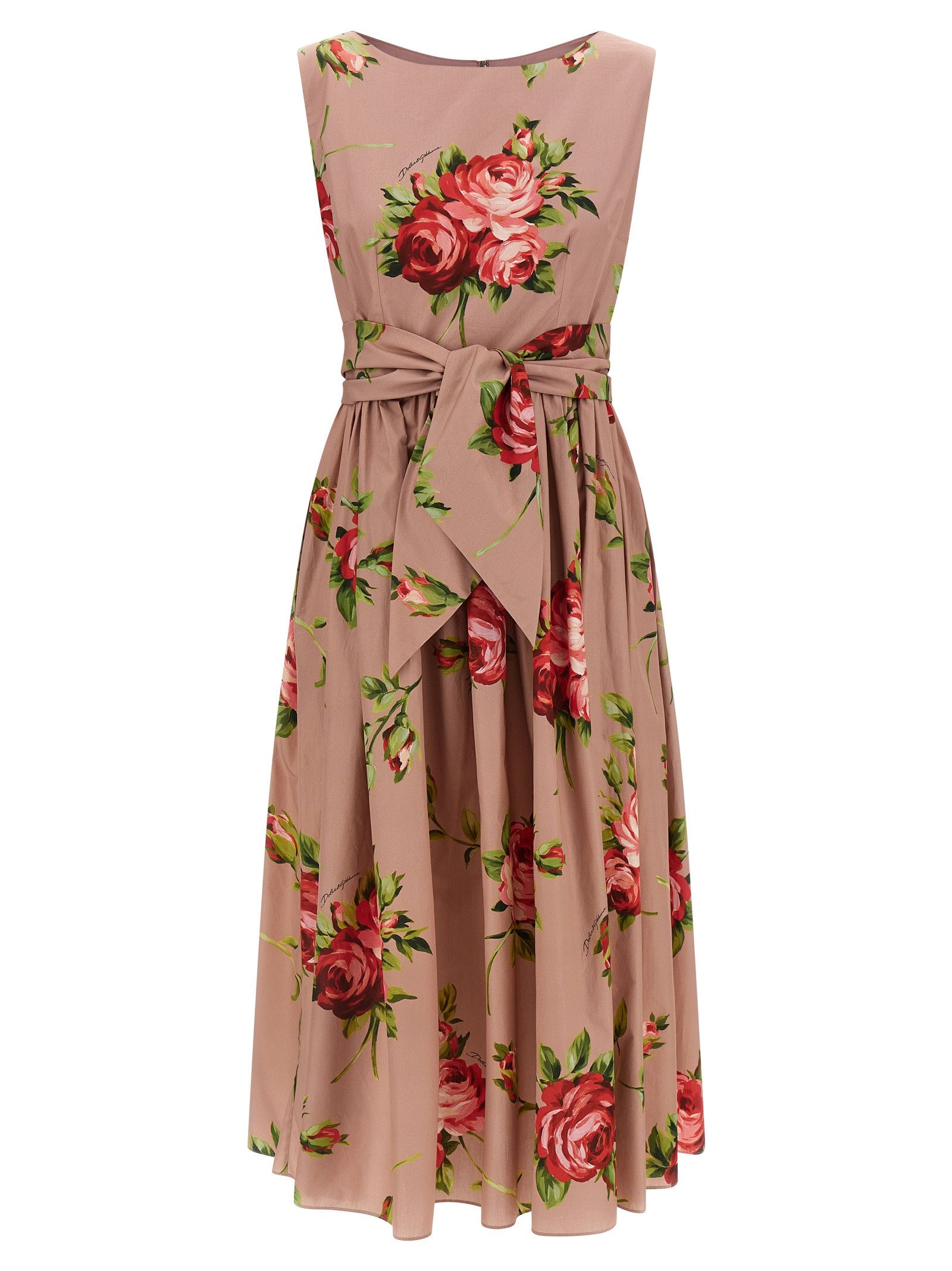 Dolce & Gabbana 'Bouquet Rose' dress Size M / US 6-8 / IT 42-44 - 1 Thumbnail