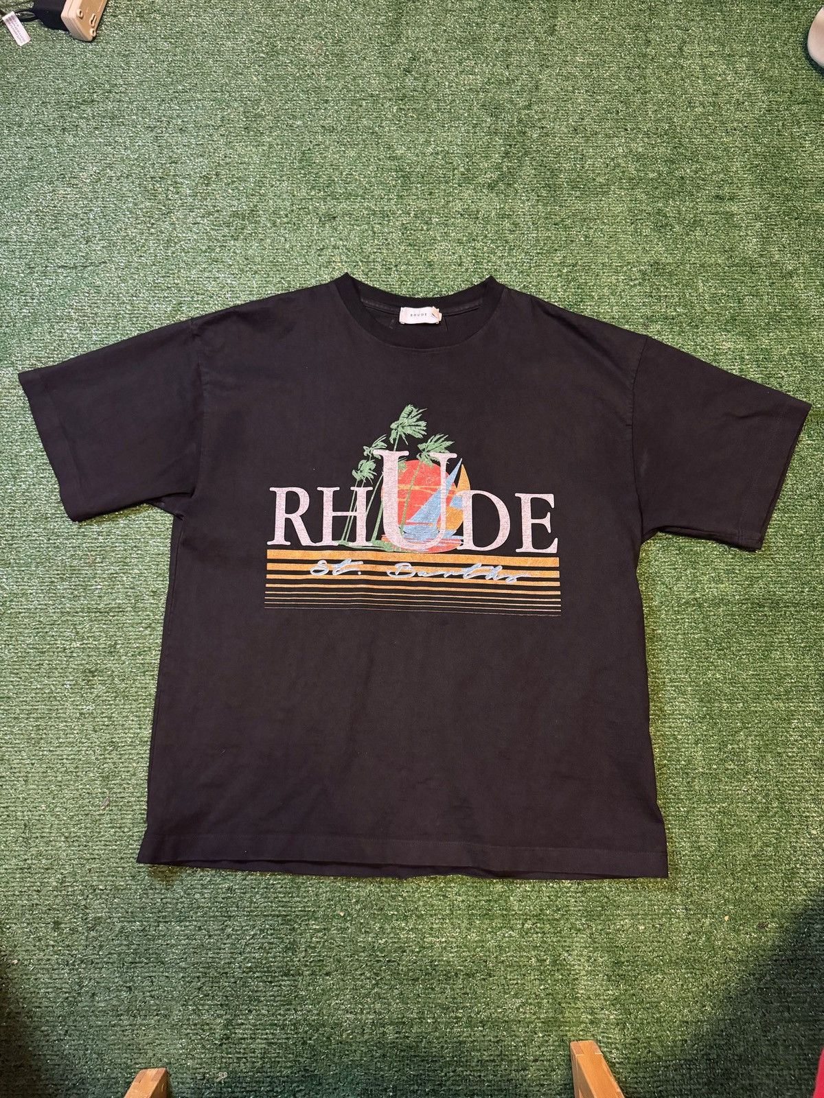 Rhude Rhude Oversized Tee Size US M / EU 48-50 / 2 - 1 Thumbnail