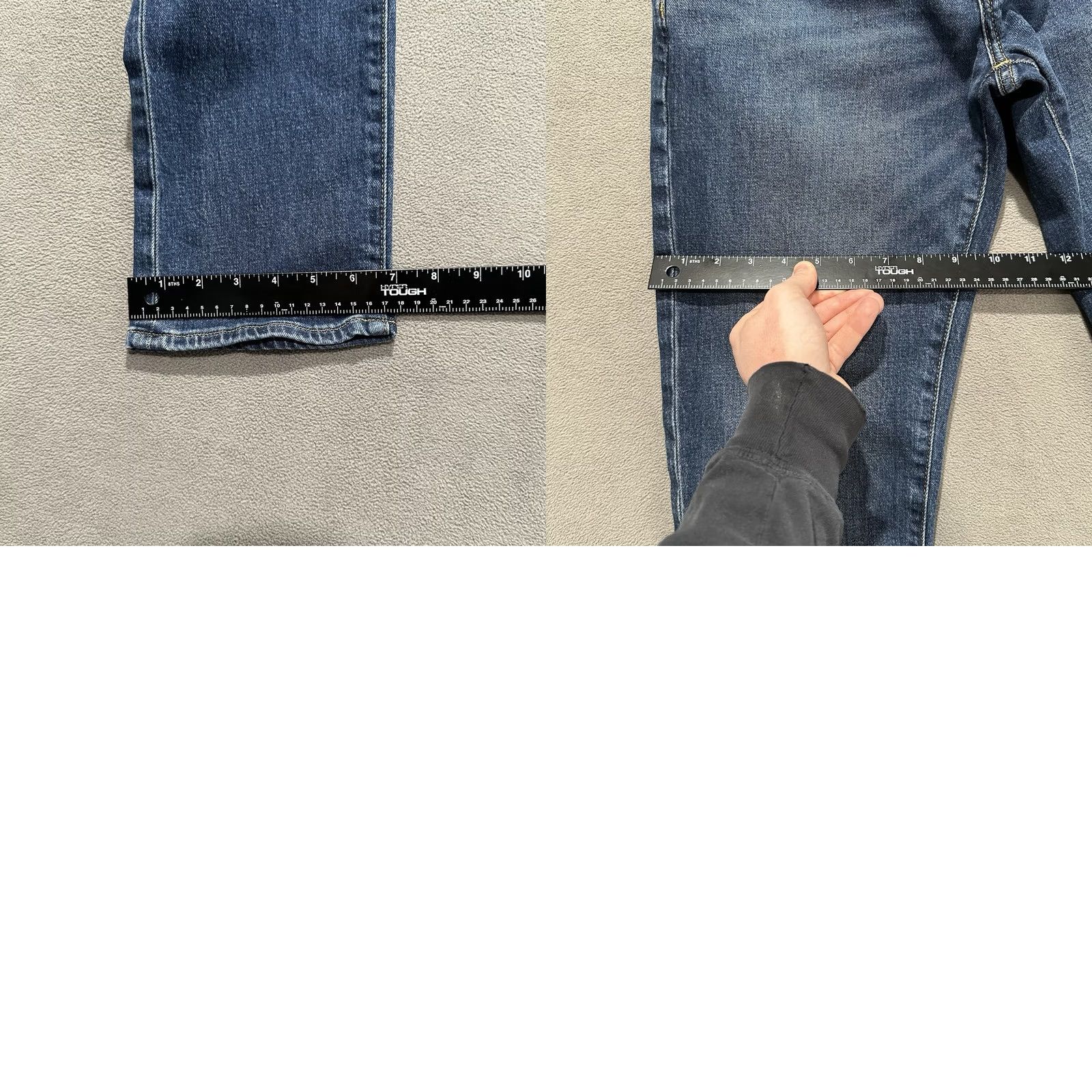 Gap Gap Jeans Mens Blue Slim Fit Soft Flex Dark Wash Denim EUC 31x32 (29x30) Size US 31 - 9 Thumbnail