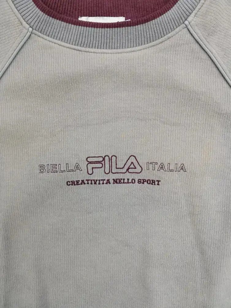 Fila Biella Fila Italian Big Logo Sweatshirts Size US XL / EU 56 / 4 - 7 Thumbnail