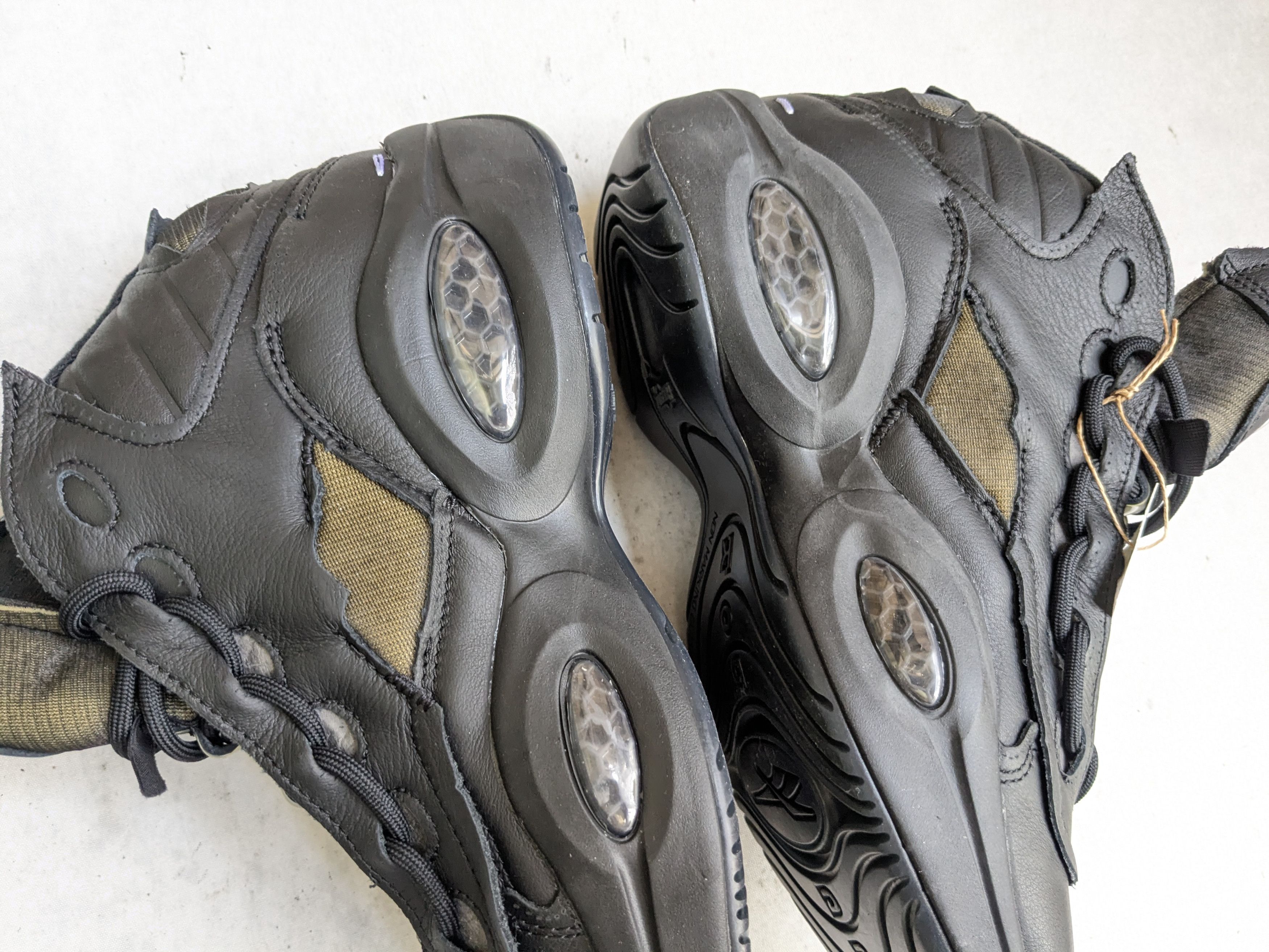 Maison Margiela Maison Margiela x Reebok Question Black 9.5 Leather Size US 9.5 / EU 42-43 - 14 Thumbnail