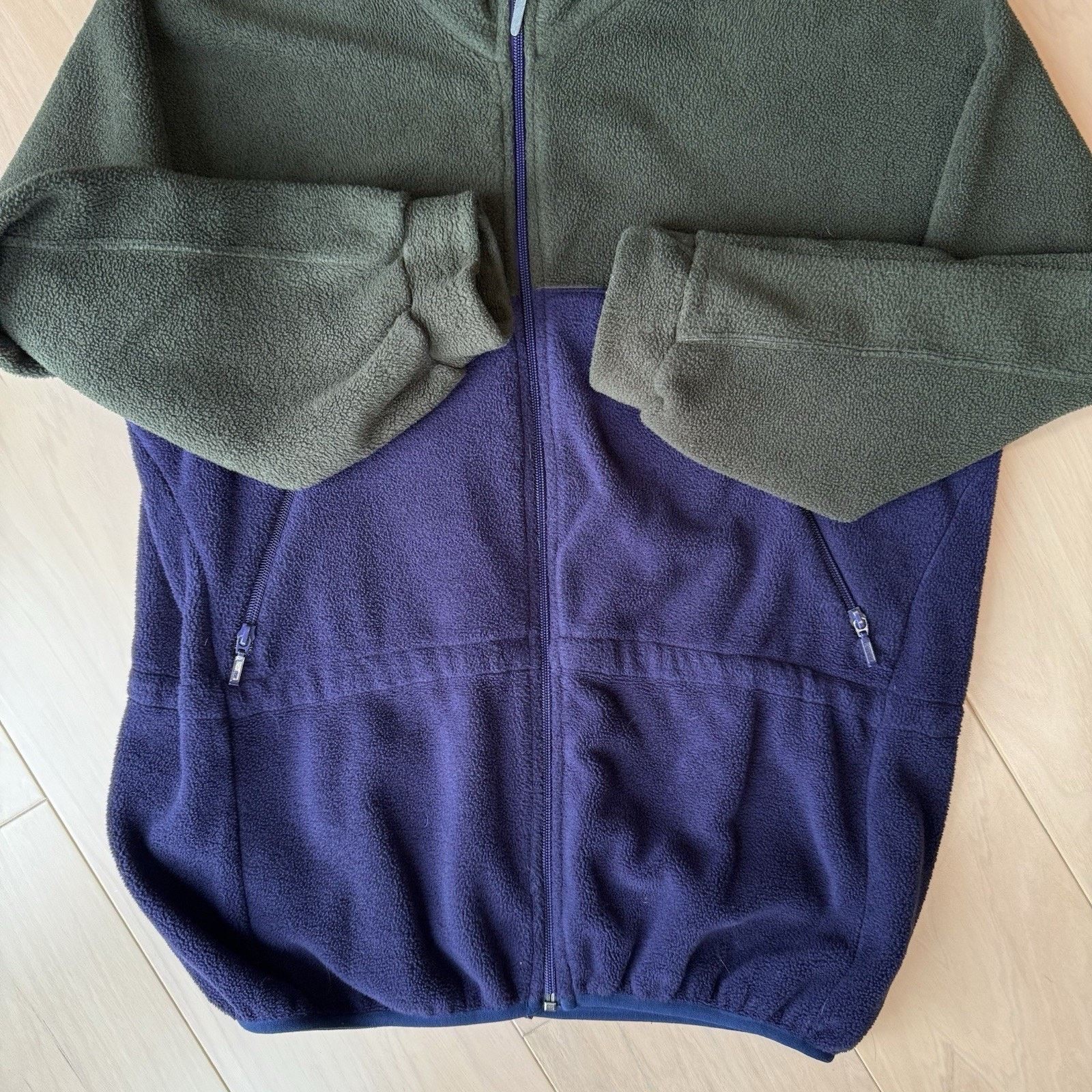 Montbell Vintage Montbell Fleece Jacket Medium Olive Purple Full Zip Size US M / EU 48-50 / 2 - 6 Thumbnail