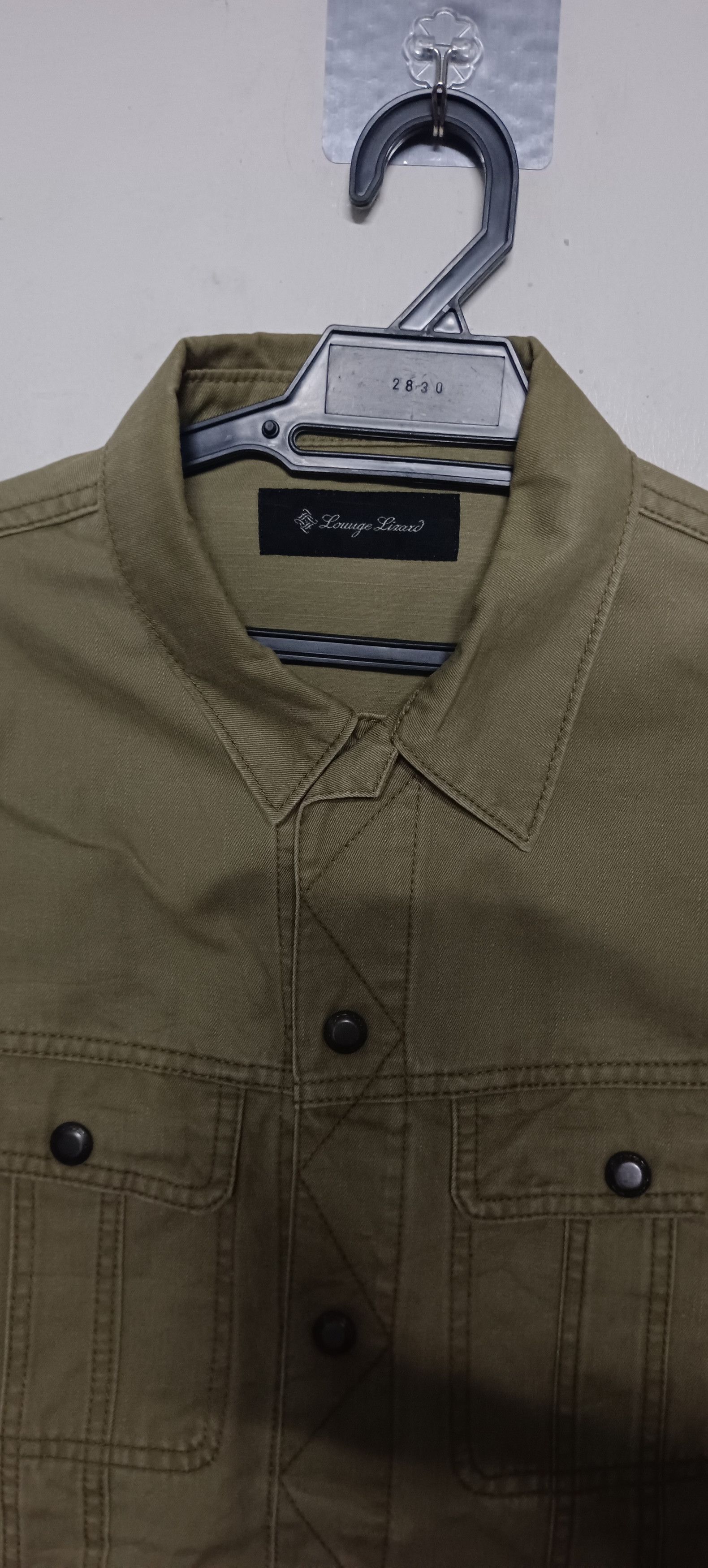 Japanese Brand × Lounge Lizard Vintage Lounge Lizard Click Butoon Double Pocket Jacket Size US S / EU 44-46 / 1 - 5 Thumbnail
