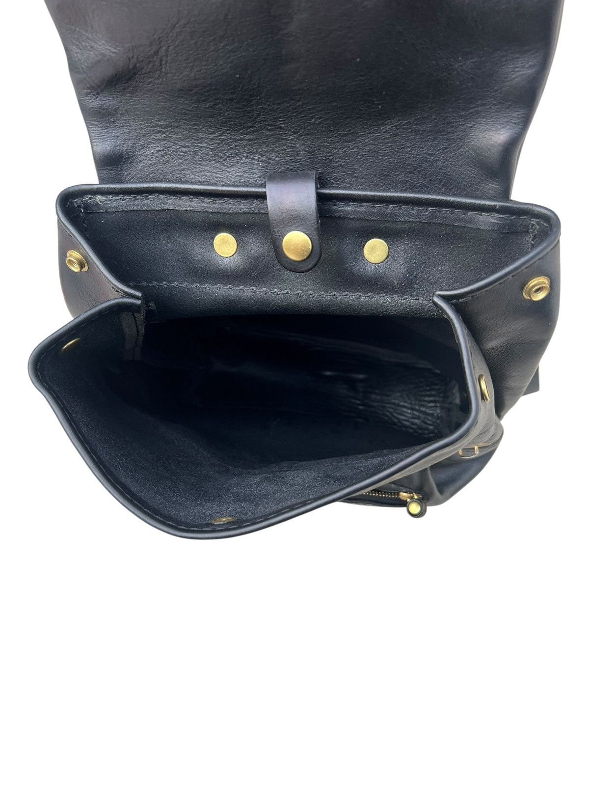 Leather Horsehide Leather Backpack By HERZ Japan Size ONE SIZE - 22 Thumbnail