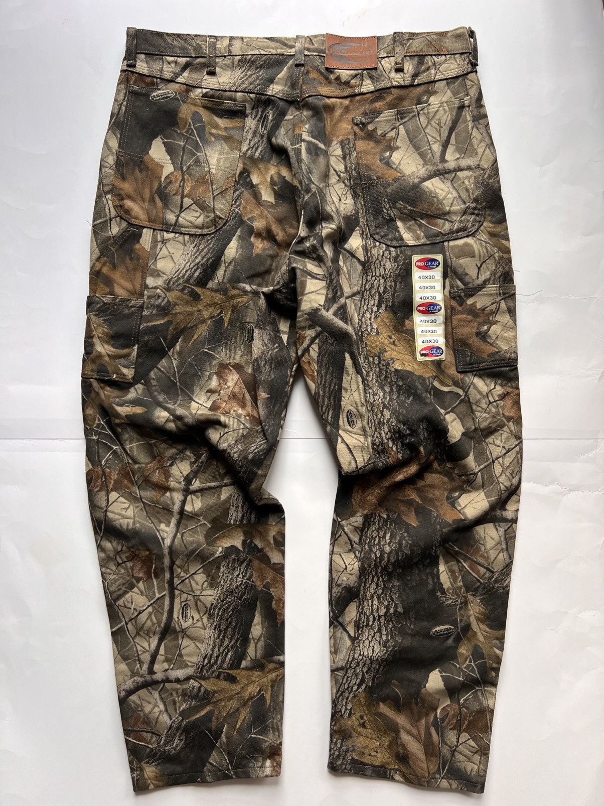 Pantalon Vintage Wrangler Pro Gear – Camouflage Arbre – 38x32 – Années 90 – USA