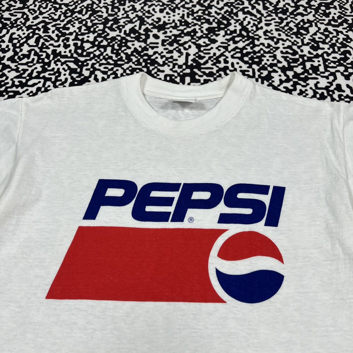 Pepsi Vintage 90s Pepsi Singe Stitch Big Logo Retro Style T-shirt Size US M / EU 48-50 / 2 - 7 Thumbnail