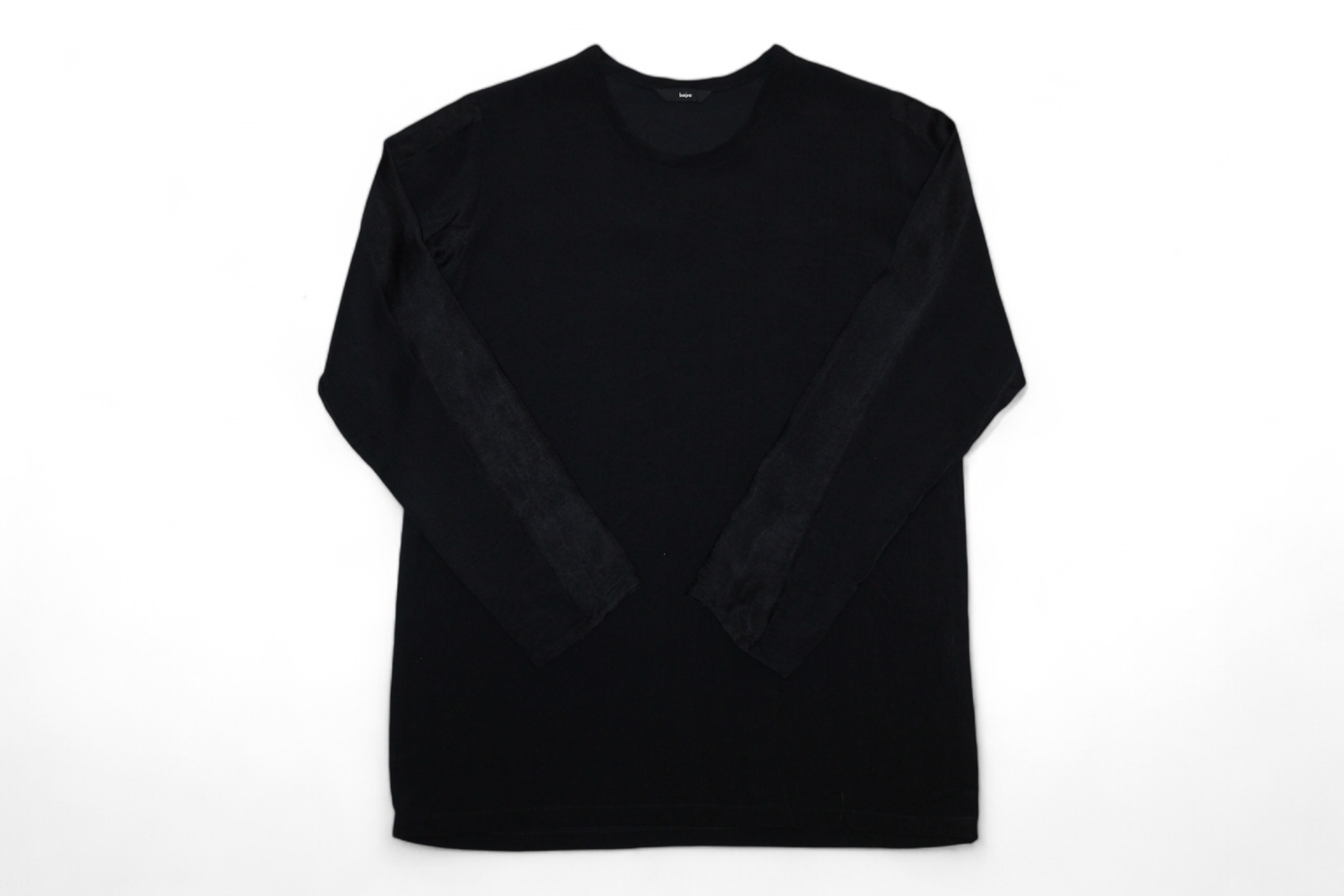 Bajra × Japanese Brand 💥BAJRA Japan Silk Taped Sleeves Black Glossy Jersey T-shirt Size US S / EU 44-46 / 1 - 13 Thumbnail