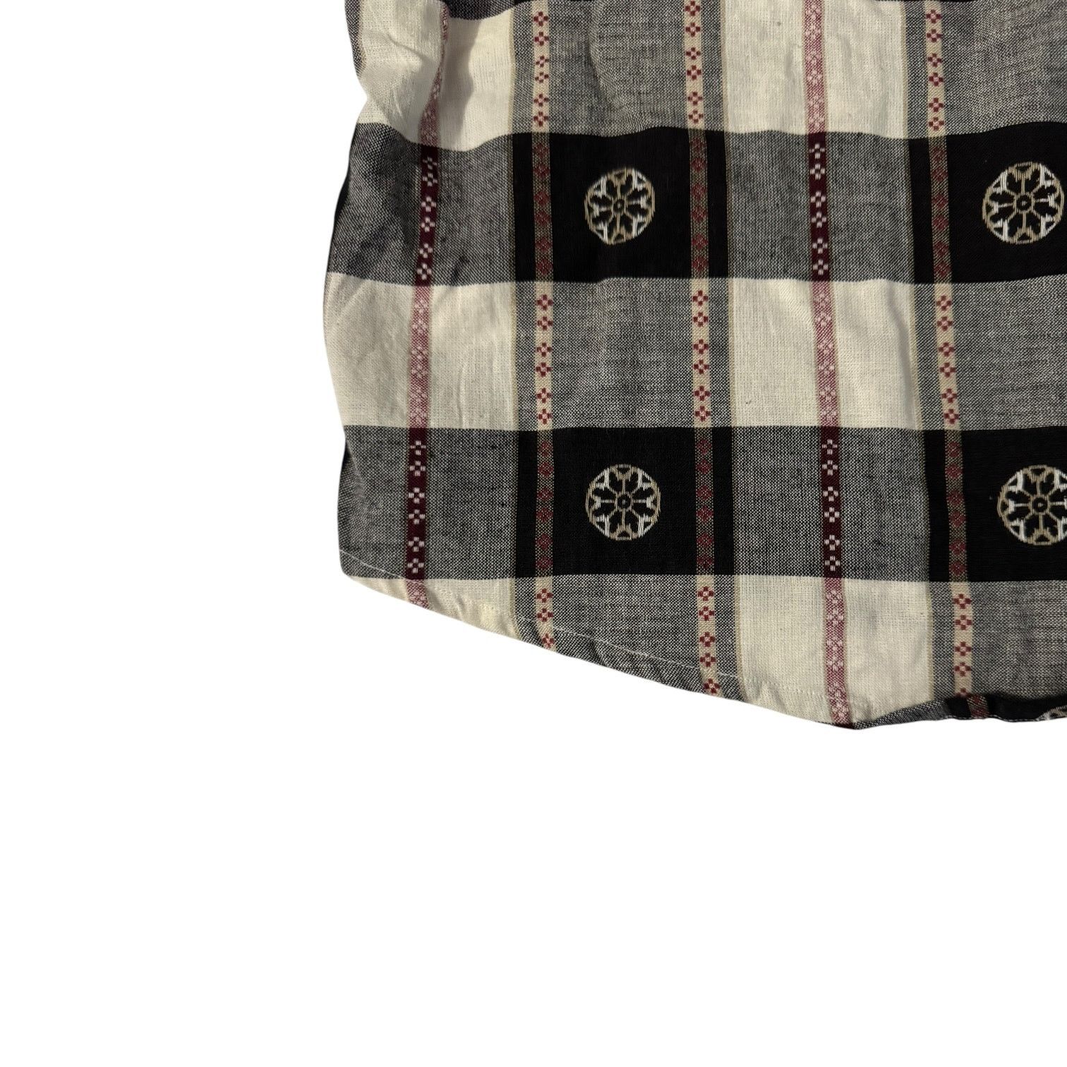 Other Company One Women’s Black White & Red Plaid Shirt 2XL – NWT Size XXL / US 16-18 / IT 52-54 - 5 Thumbnail