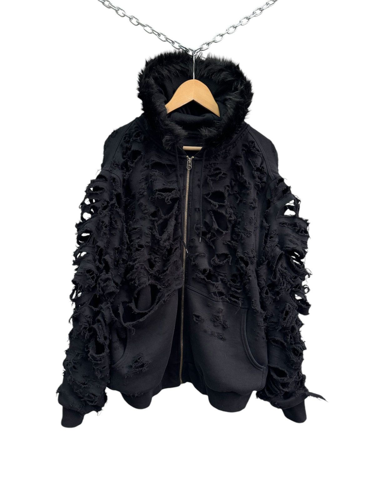 ジャケット・アウター 00s archive fur jacket opium grunge 00s archive fur jacket opium grunge ジャンパー・ブルゾン