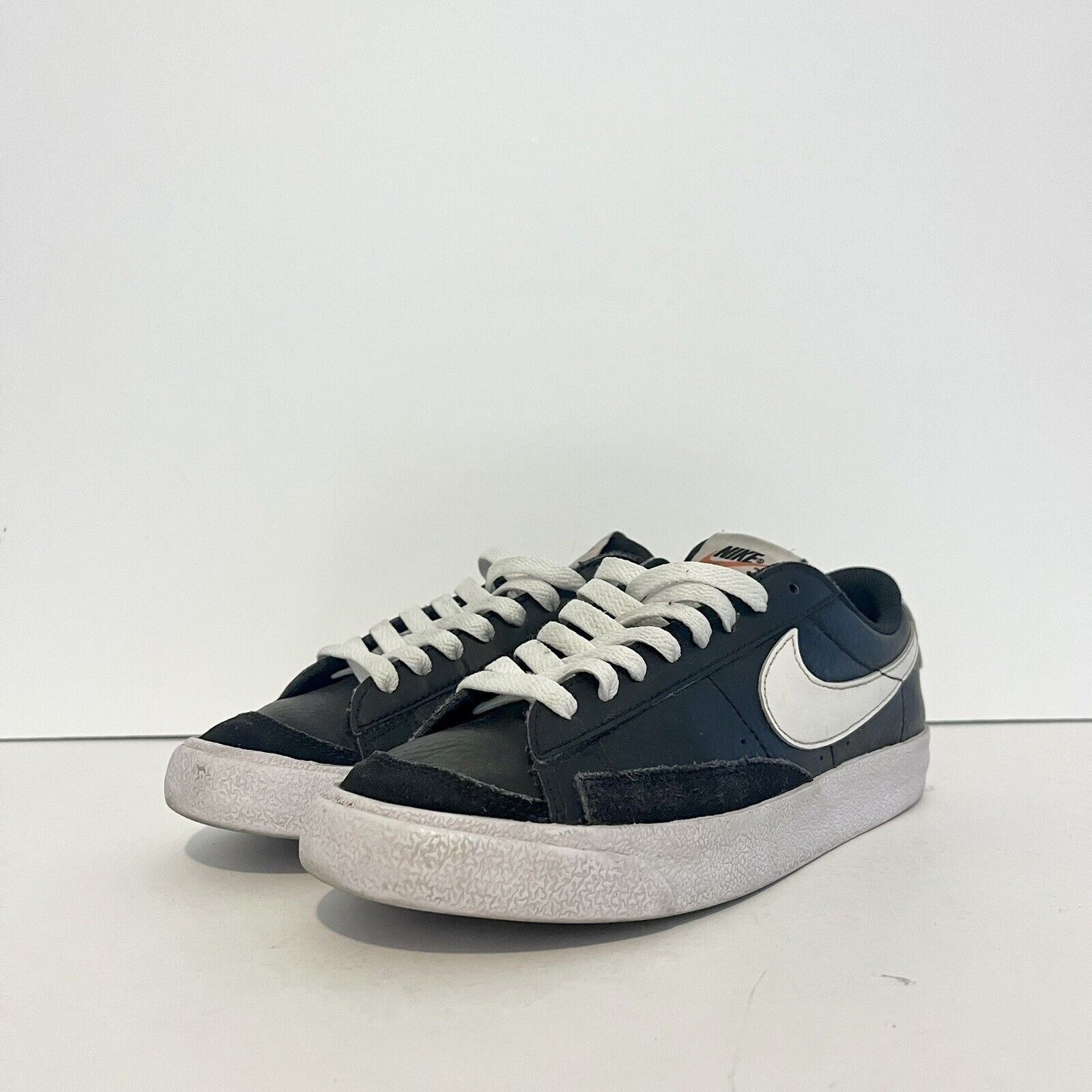 Nike 2021 Nike Blazer Low ‘77 GS Leather Vtg DA4074-002 Sz 5.5Y Size US 7 / IT 37 - 2 Thumbnail