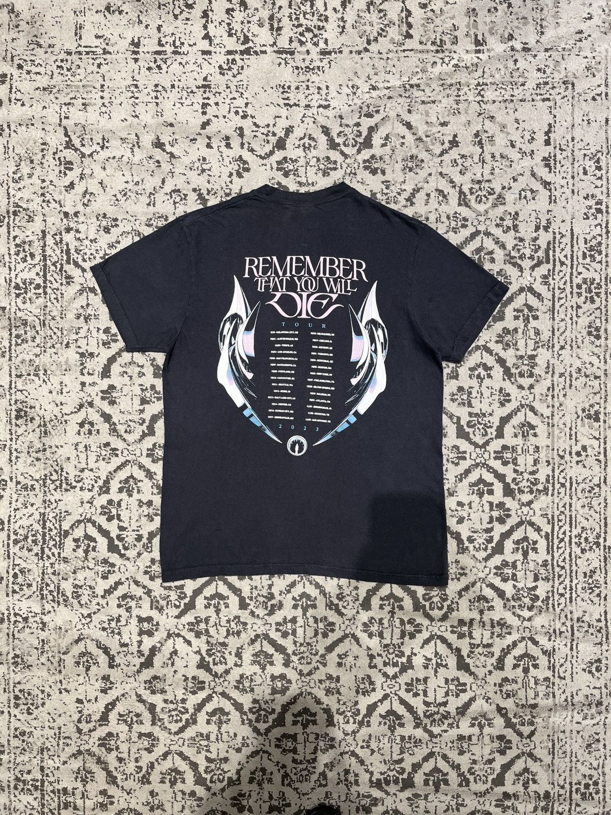 Band Tees Polyphia “Remember That You Will Die” Tour 2023 Size US M / EU 48-50 / 2 - 2 Thumbnail
