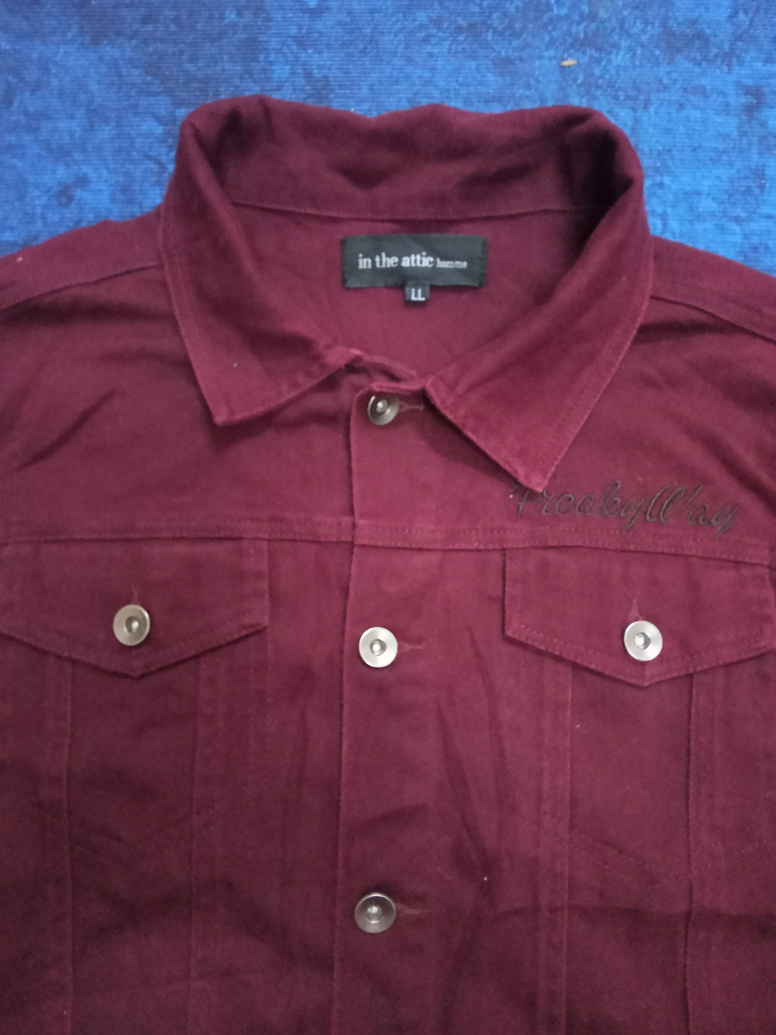 In The Attic In The Attic homme FreakyWay Maroon Jacket Size US L / EU 52-54 / 3 - 6 Thumbnail