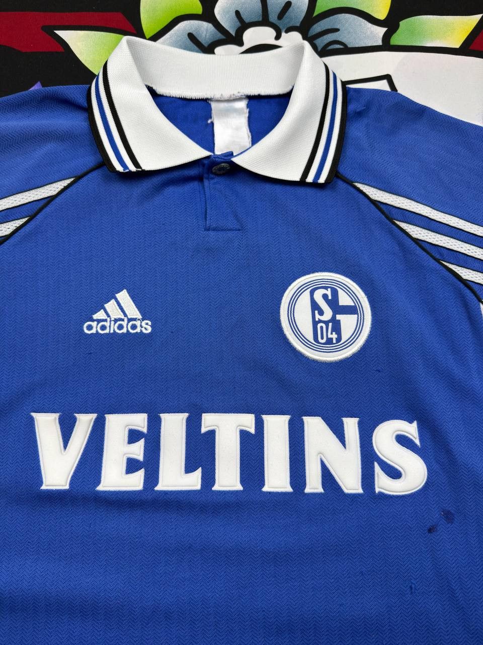 Adidas Adidas schalke jersey veltins shirt vintage Soccer/Jersey Size US XL / EU 56 / 4 - 2 Thumbnail