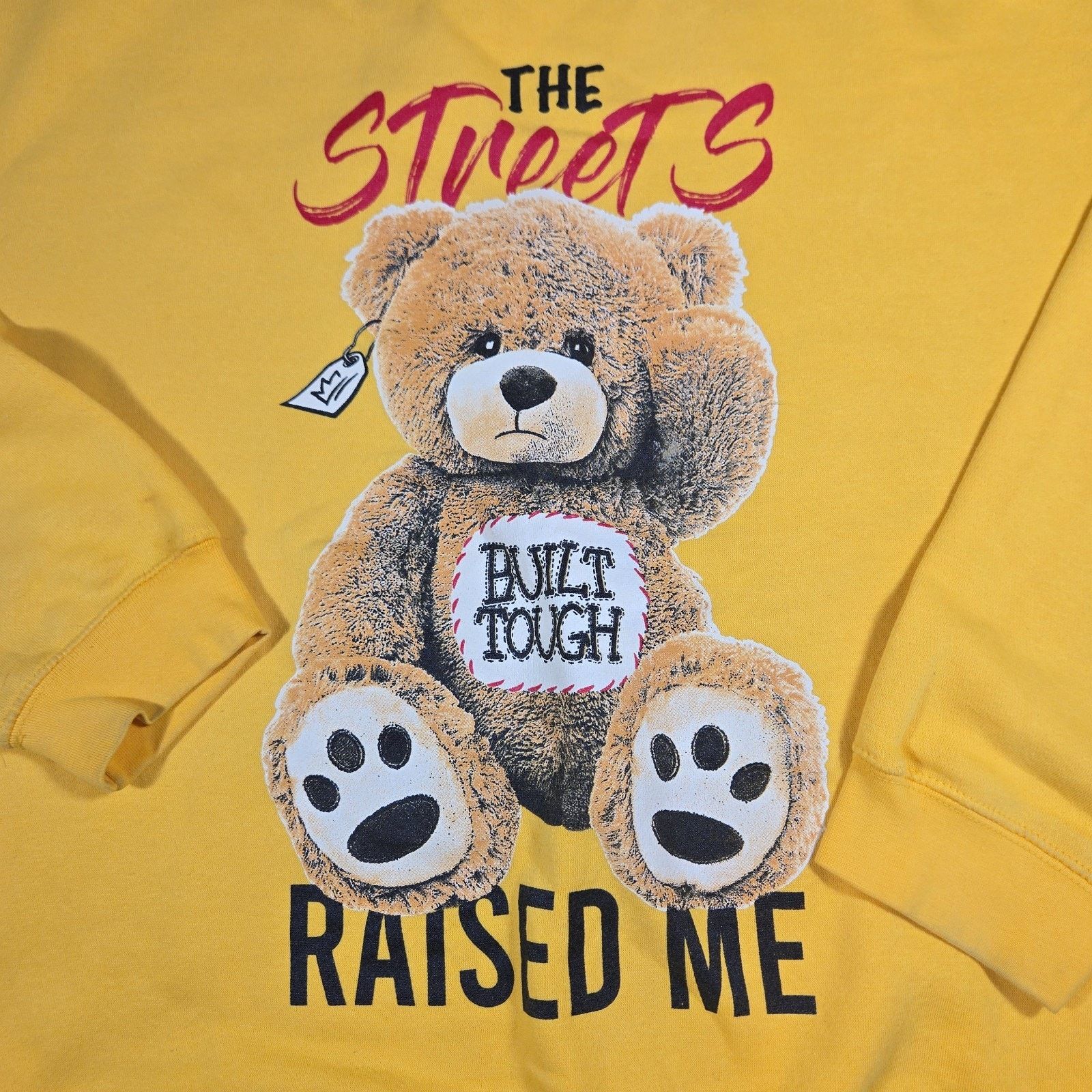 Other 3Forty Streets Raised Me Yellow Varsity Sweatshirt XL Size US XL / EU 56 / 4 - 2 Thumbnail