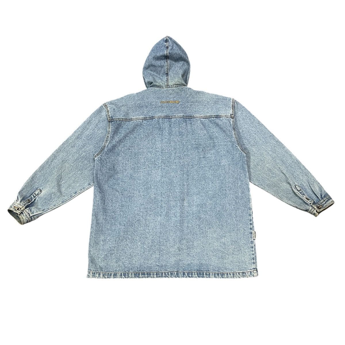 Carhartt Vintage Y2k Maurice Malone Denim Hooded Chore Jacket Hip Hop Size US XL / EU 56 / 4 - 11 Thumbnail