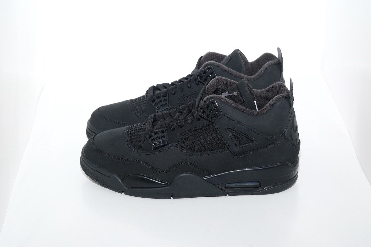 Jordan Brand JORDAN 4 BLACK CAT (2025) 100% AUTHENTIC SIZE 12 IN HAND Size US 12 / EU 45 - 5 Thumbnail