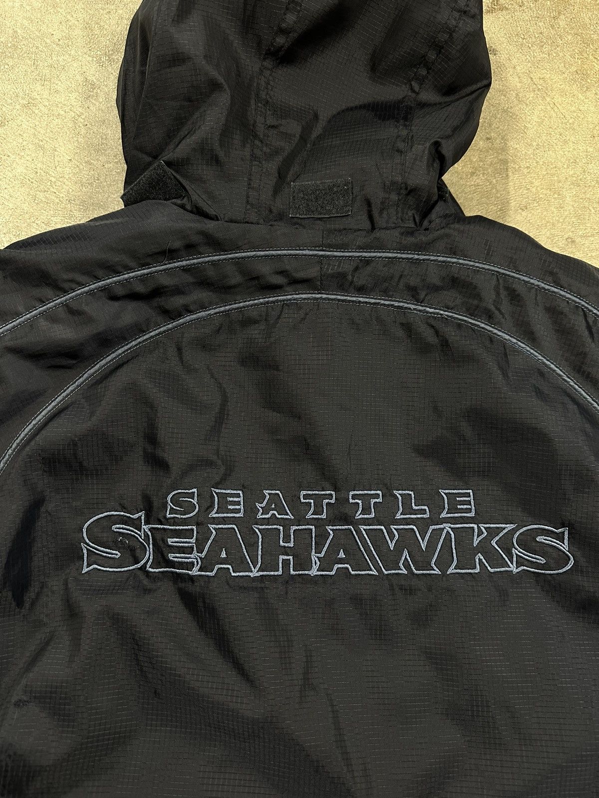 NFL Crazy Y2K NFL Seattle Seahawks Windbreaker Jacket Size US L / EU 52-54 / 3 - 13 Thumbnail