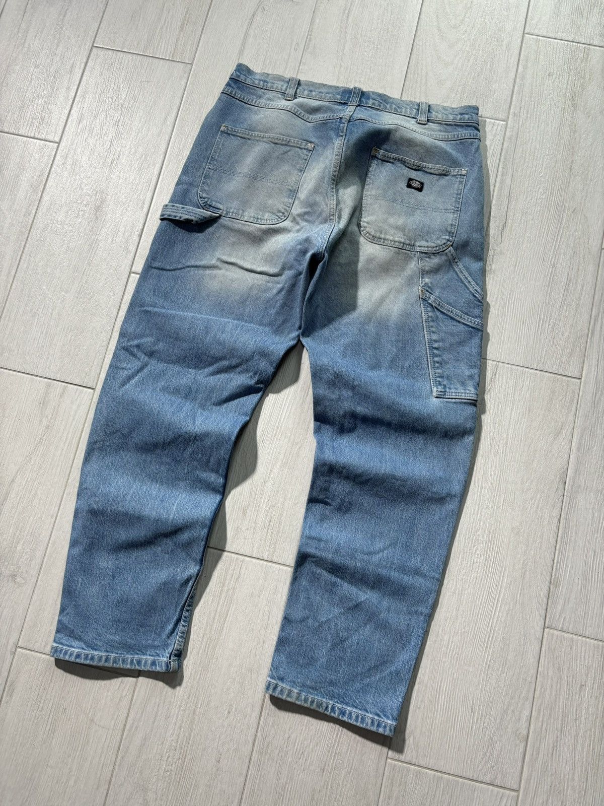 Dickies Dickies Jeans Cargo Washed Denim Workwear Rap Style Size US 32 / EU 48 - 4 Thumbnail