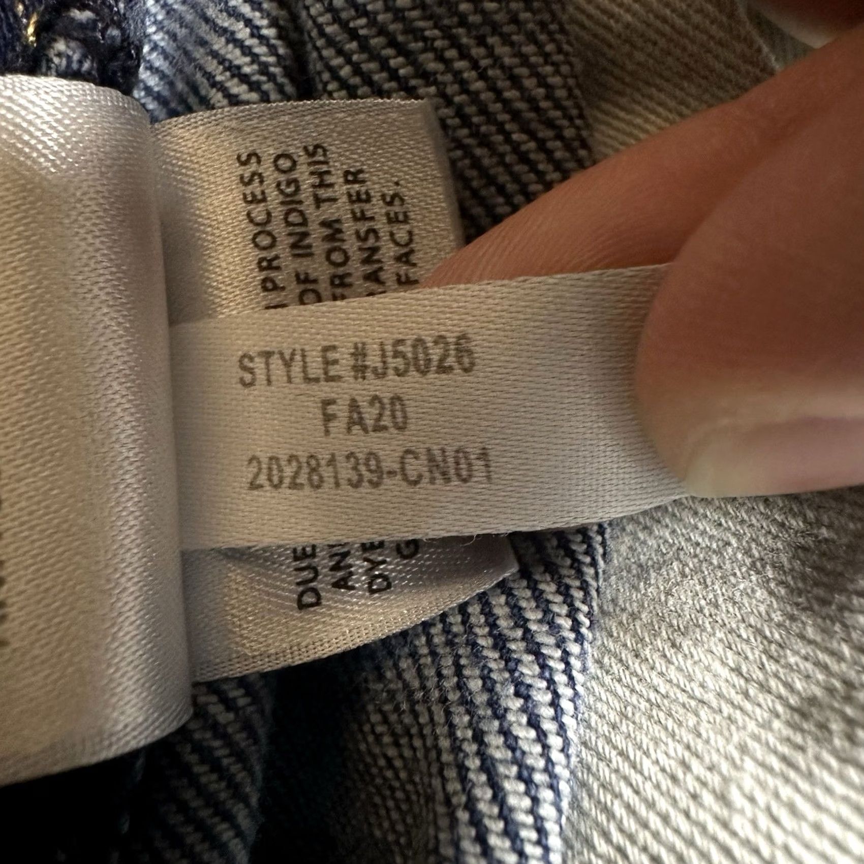 J.Crew J Crew Jeans Mens 484 Slim Fit 30x32 (31x30.5) Blue Japanese Kurabo Denim GUC Size US 32 / EU 48 - 7 Thumbnail