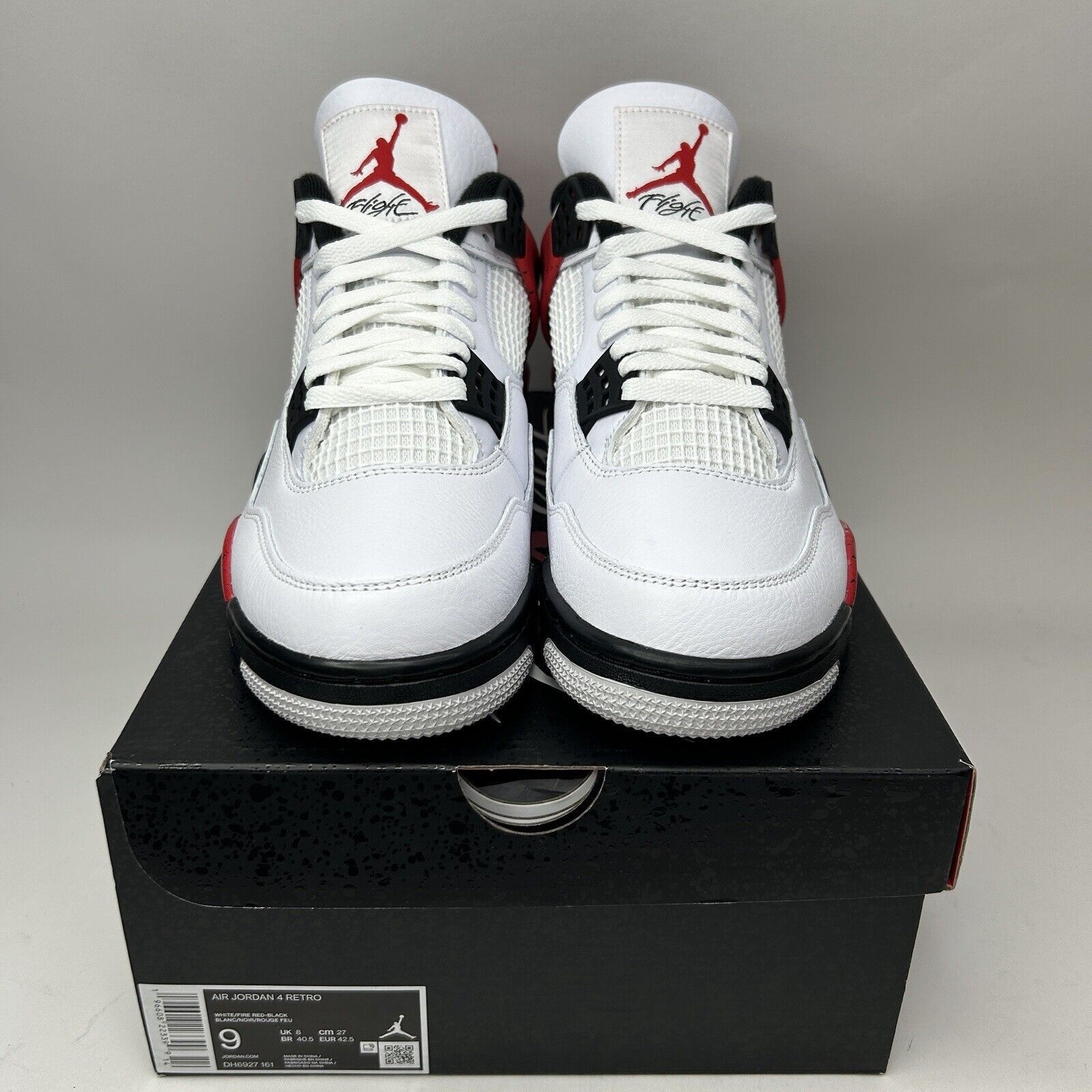 Jordan Brand Nike Air Jordan 4 Retro “Red Cement” 2023 Size US 9 / EU 42 - 2 Thumbnail