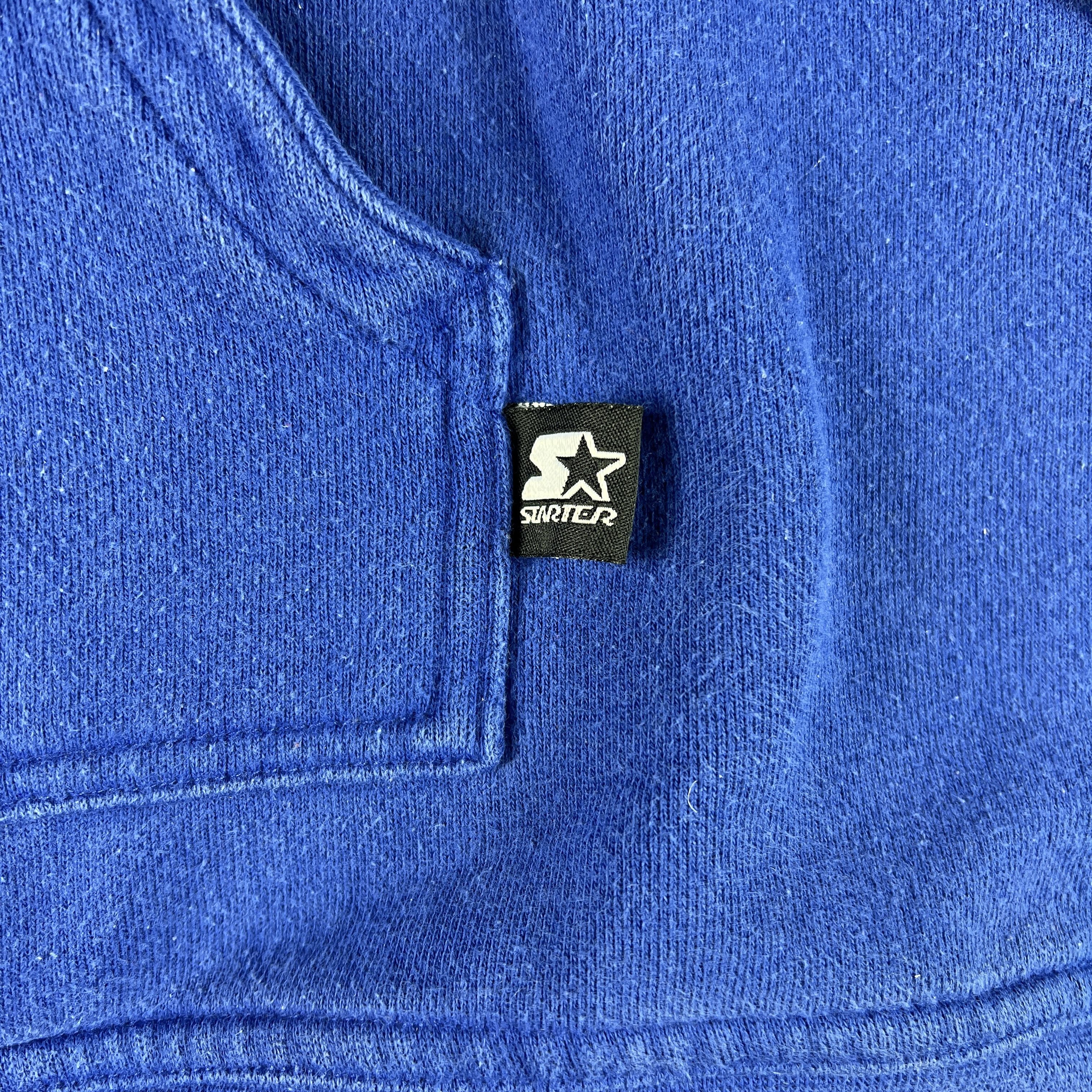 Starter VTG Starter Kentucky Wildcats Sweatshirt Blue Faded Hoodie Size US L / EU 52-54 / 3 - 3 Thumbnail