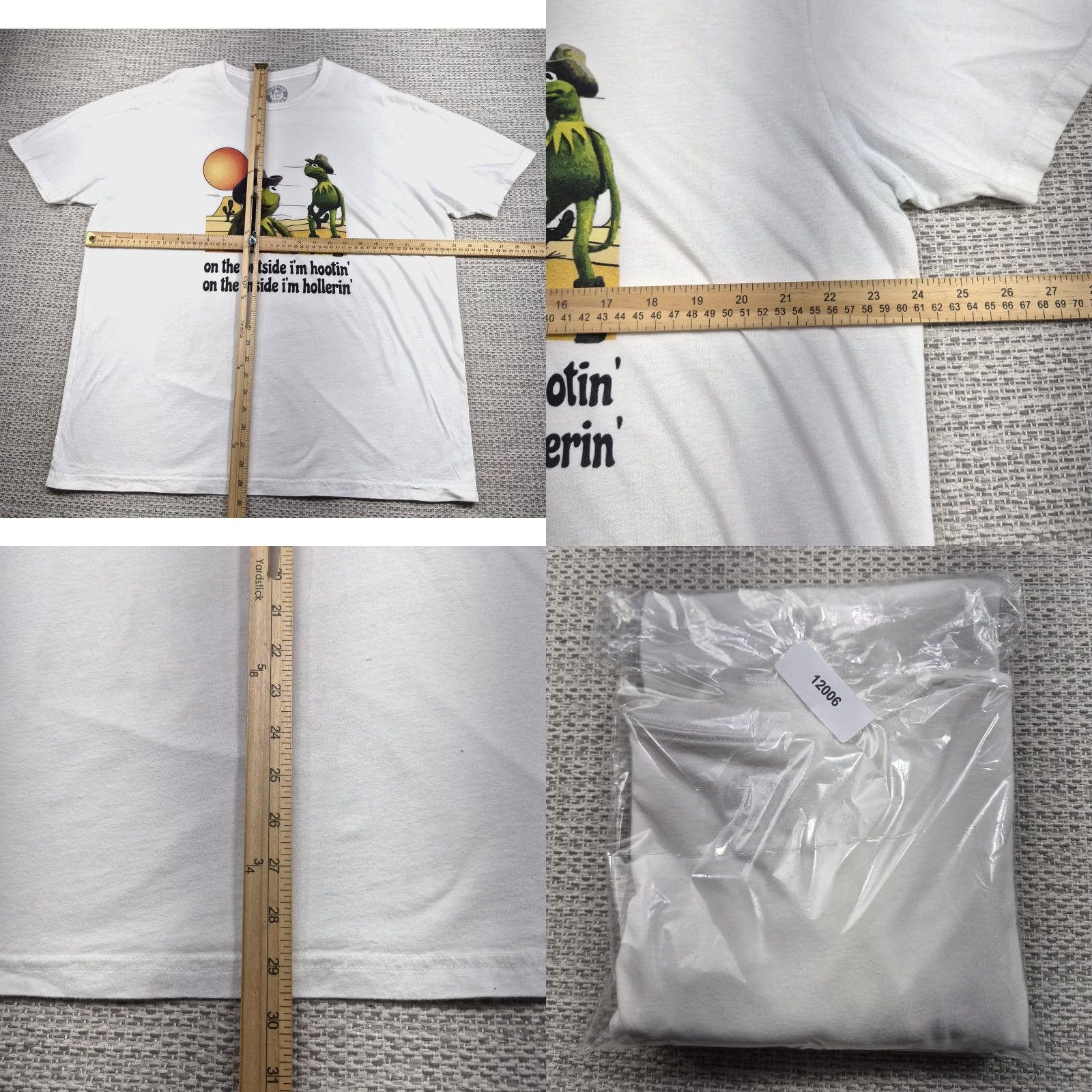 Vintage Shithead Steve Shirt Mens 2XL White Graphic Tee Kid-Friendly? (note: must avoid adding) Size US XXL / EU 58 / 5 - 8 Thumbnail