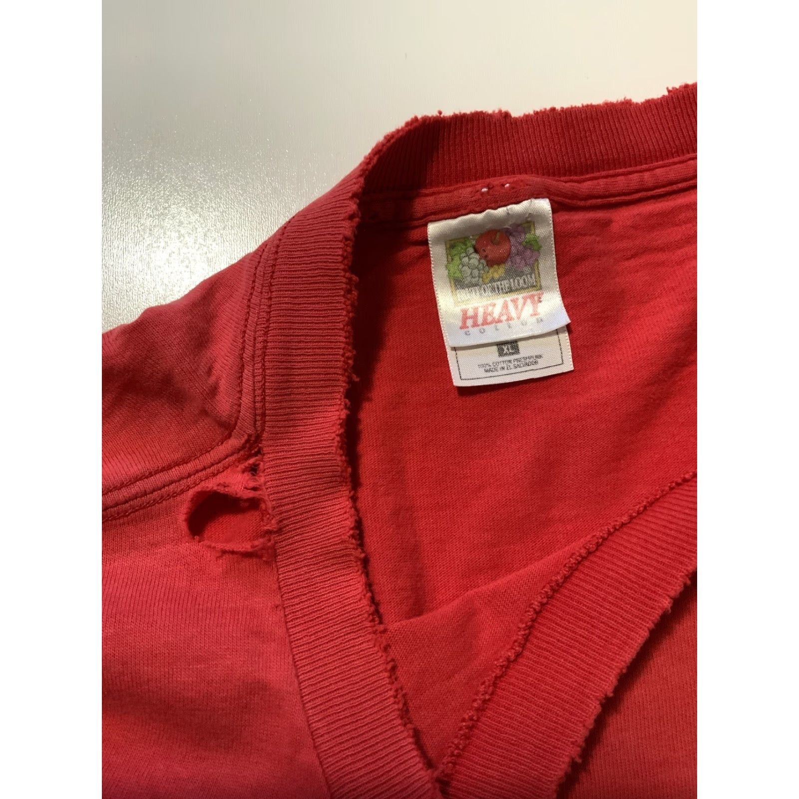 Fruit Of The Loom COWTOWN SKATEBOARDS Skate Red Graphic Crewneck S/S Distressed T-Shirt XL Men Size Red Cowtown Skateboards Crew Neck Distressed Graphic Shirt Mens XL Size US XL / EU 56 / 4 - 4 Thumbnail