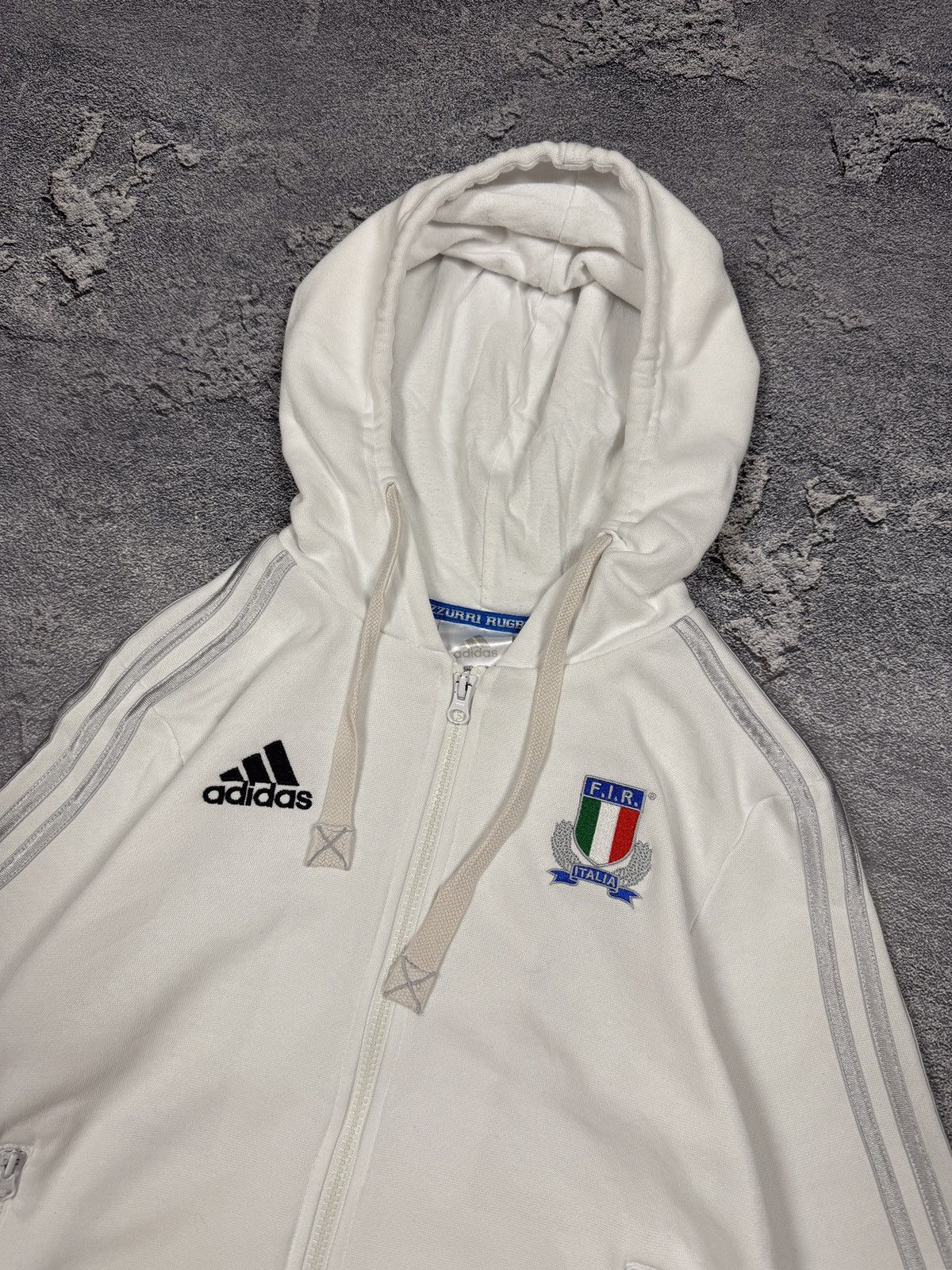 Adidas Italy Italia rugby adidas track jacket 2011 Size US S / EU 44-46 / 1 - 3 Thumbnail