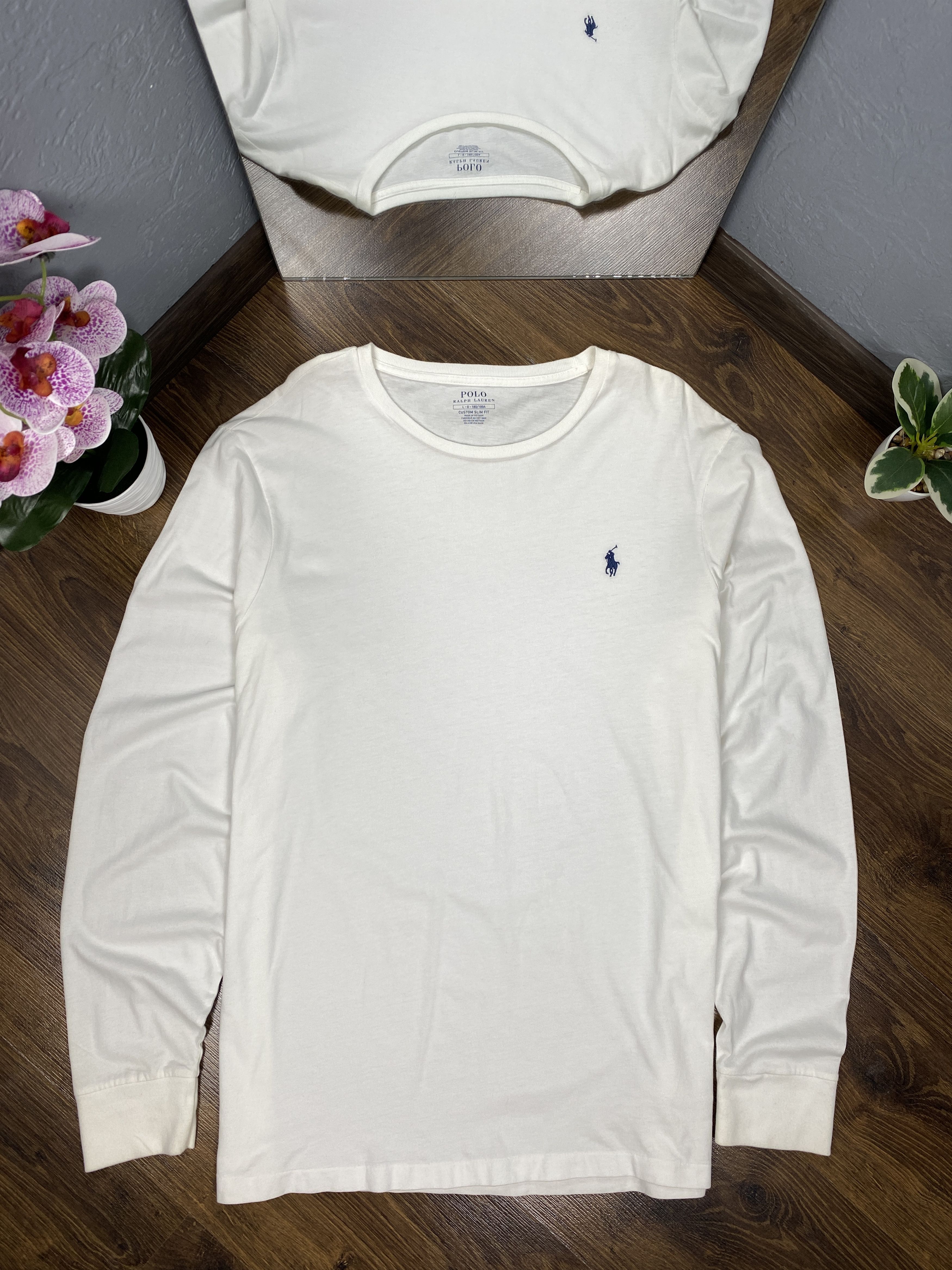 Polo Ralph Lauren Polo Ralph Lauren Mens Long Sleeve Crew Neck T-Shirt Size US L / EU 52-54 / 3 - 1 Thumbnail