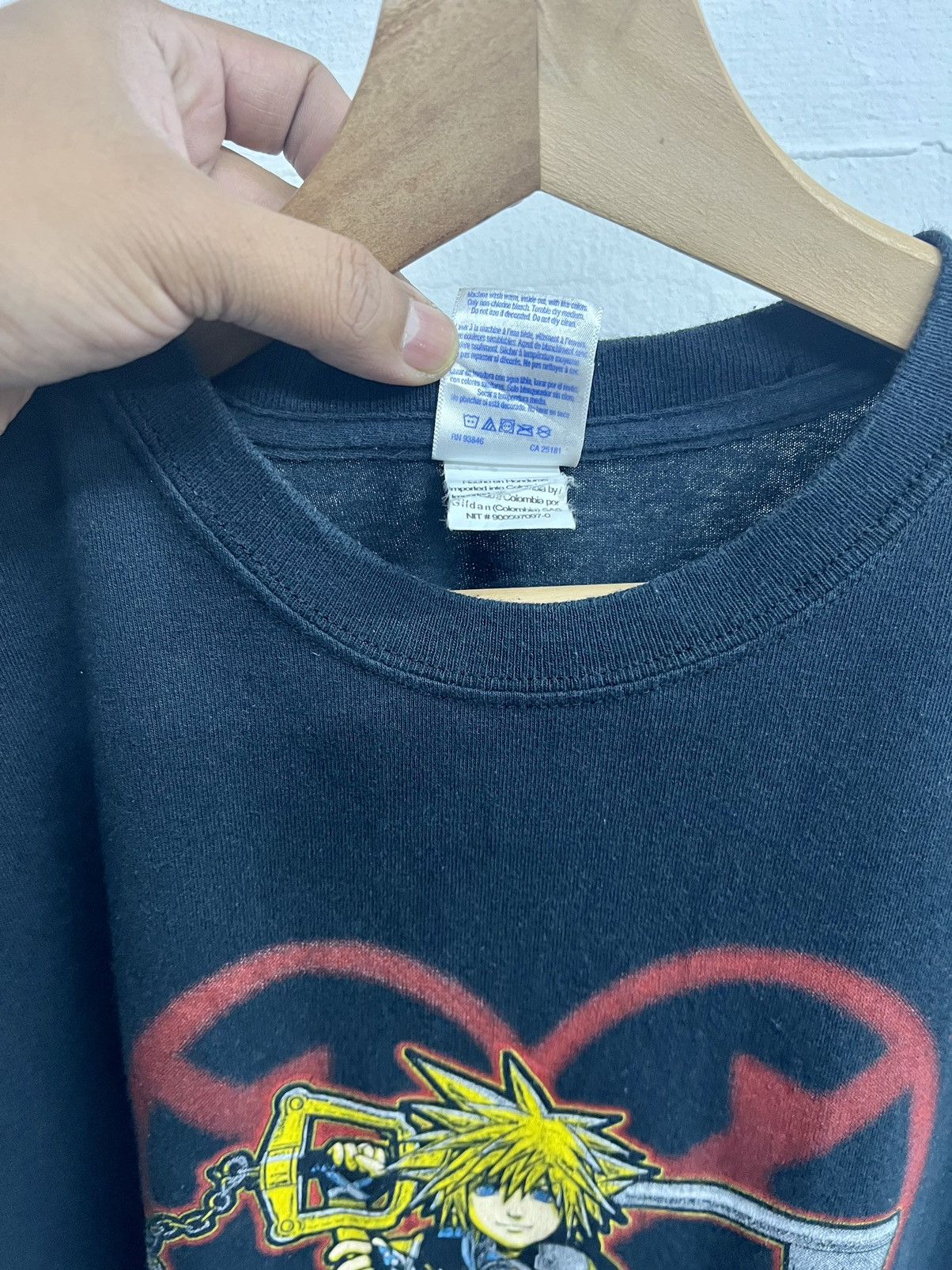 Nintendo × Playstation × Vintage Vintage Y2K Sora Kingdom Hearts Manga Tee Size US M / EU 48-50 / 2 - 8 Thumbnail