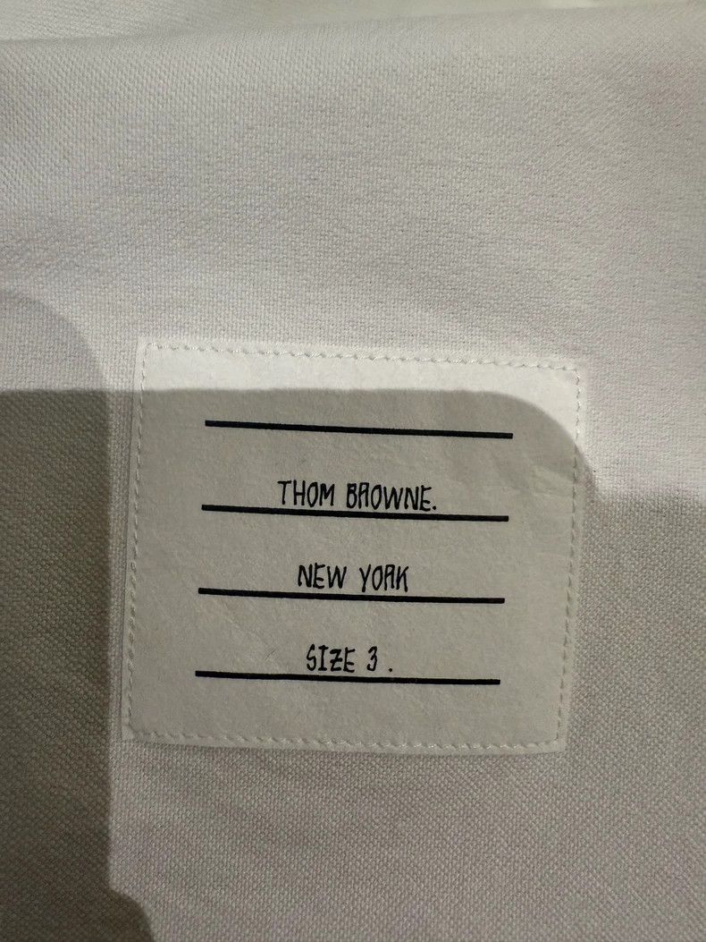 Thom Browne THOM BROWNE Rare 4-bar Shirt 2502-Nextarrow Size US S / EU 44-46 / 1 - 5 Thumbnail