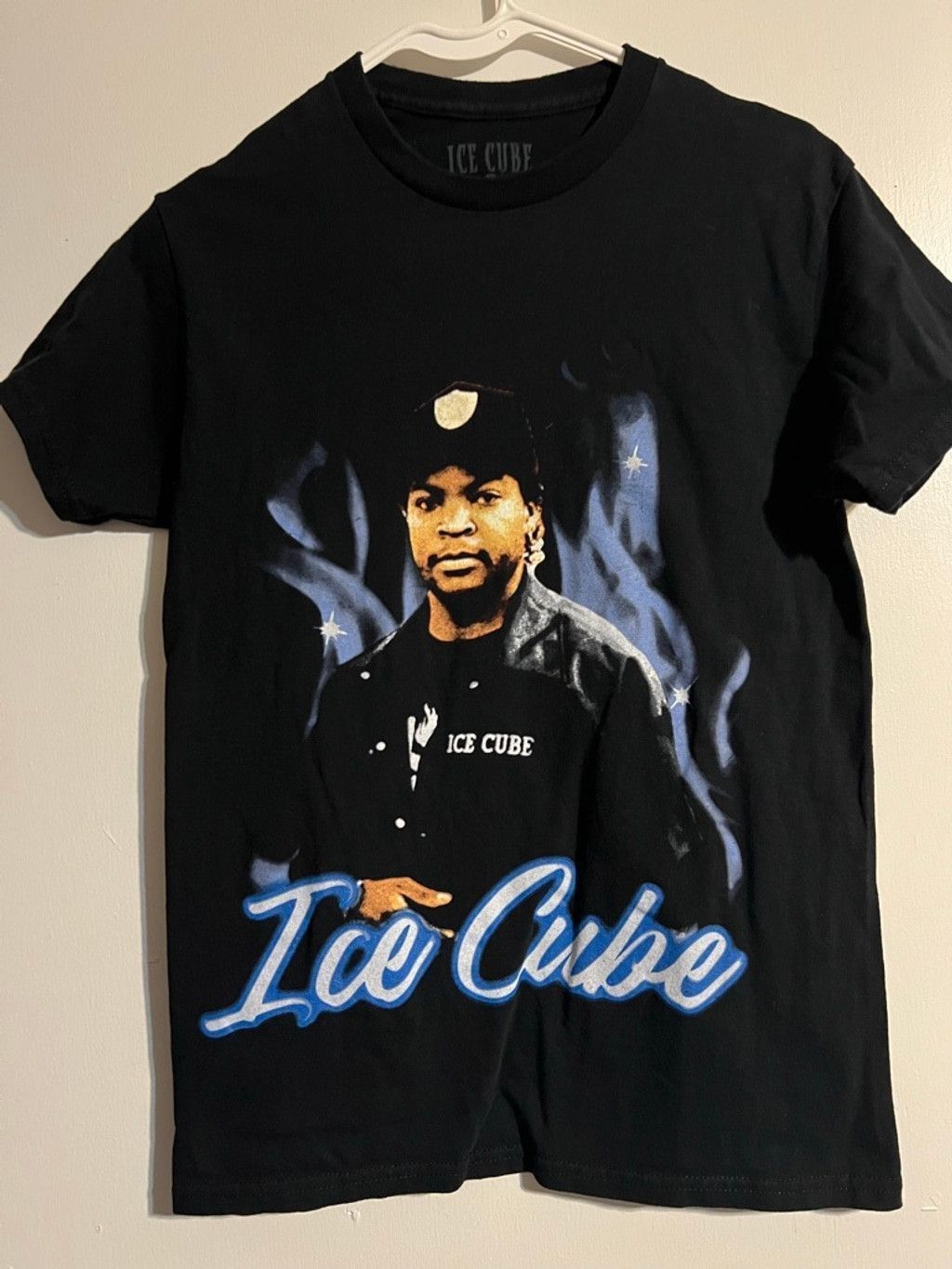 Other Men's Ice Cube Black Short Sleeve Tee Standard S Blue Size US S / EU 44-46 / 1 - 1 Thumbnail