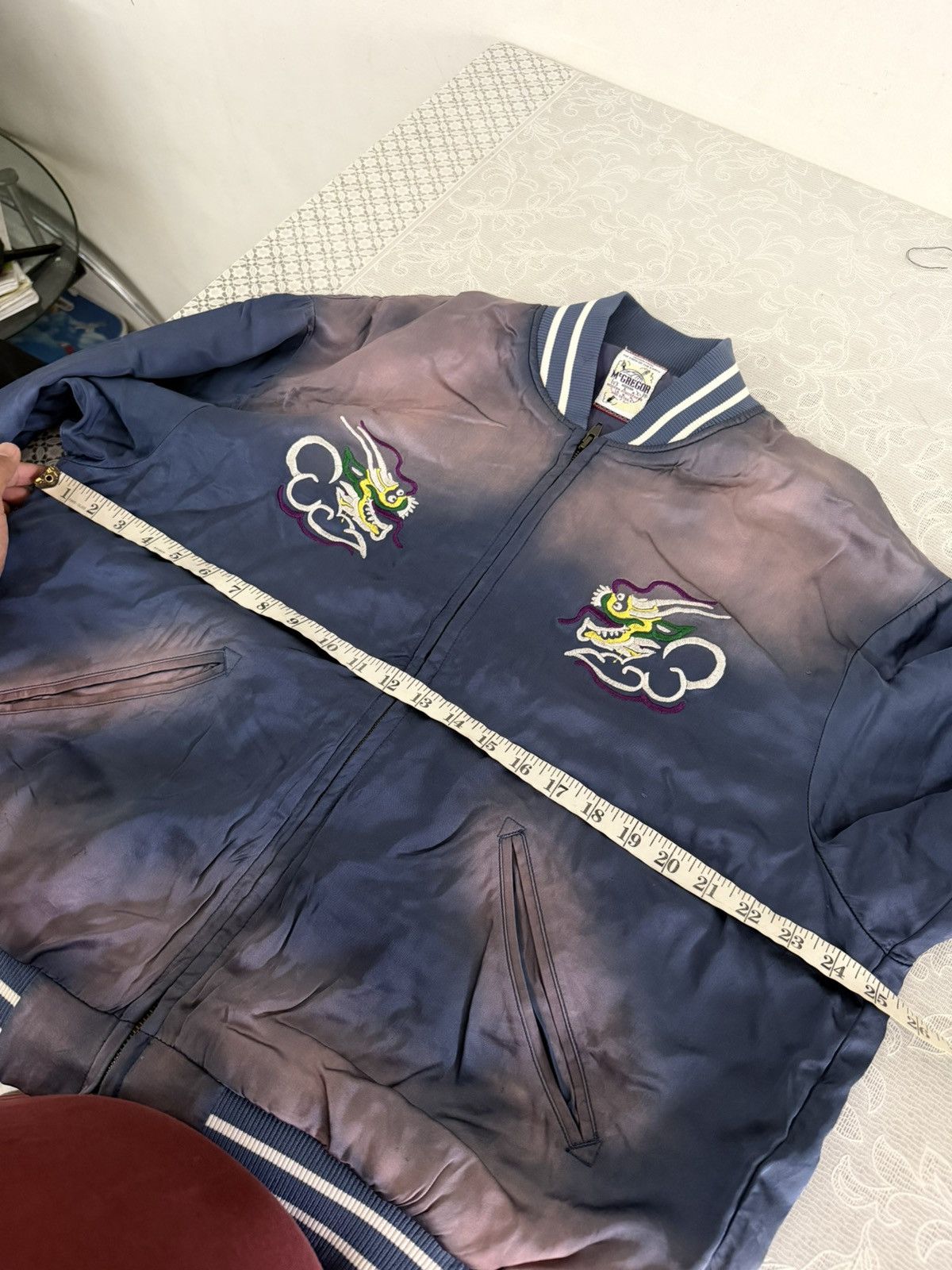 McGregor Rare🔥 McGregor Faded Sun Style Embroidery Sukajan Jacket Size US L / EU 52-54 / 3 - 22 Thumbnail
