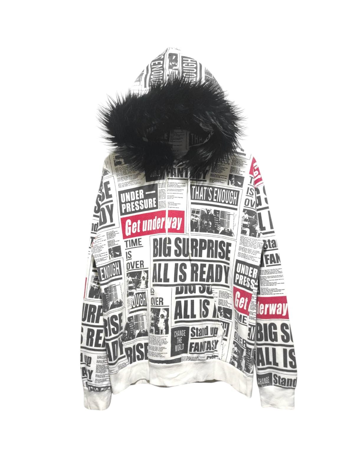 Hysteric Glamour Browny Fullprint Fur Hoodie LGB style Size US L / EU 52-54 / 3 - 2 Thumbnail