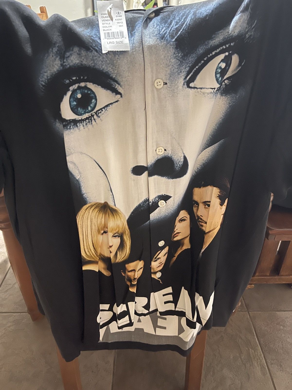 Ripple Junction SCREAM Ripple Junction Bowling Style Tee PacSun Exclusive Size US L / EU 52-54 / 3 - 5 Thumbnail