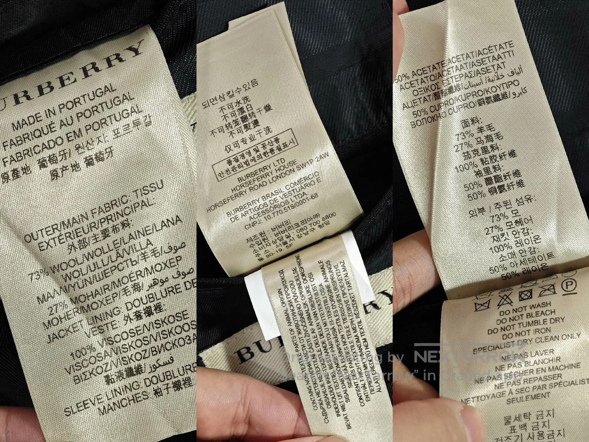 Burberry Burberry Wool and Mohair Suit. Size US M / EU 48-50 / 2 - 5 Thumbnail